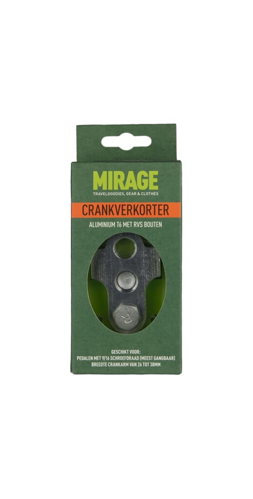 Mirage crankverkorters (cranco) alu zilver - Image 3