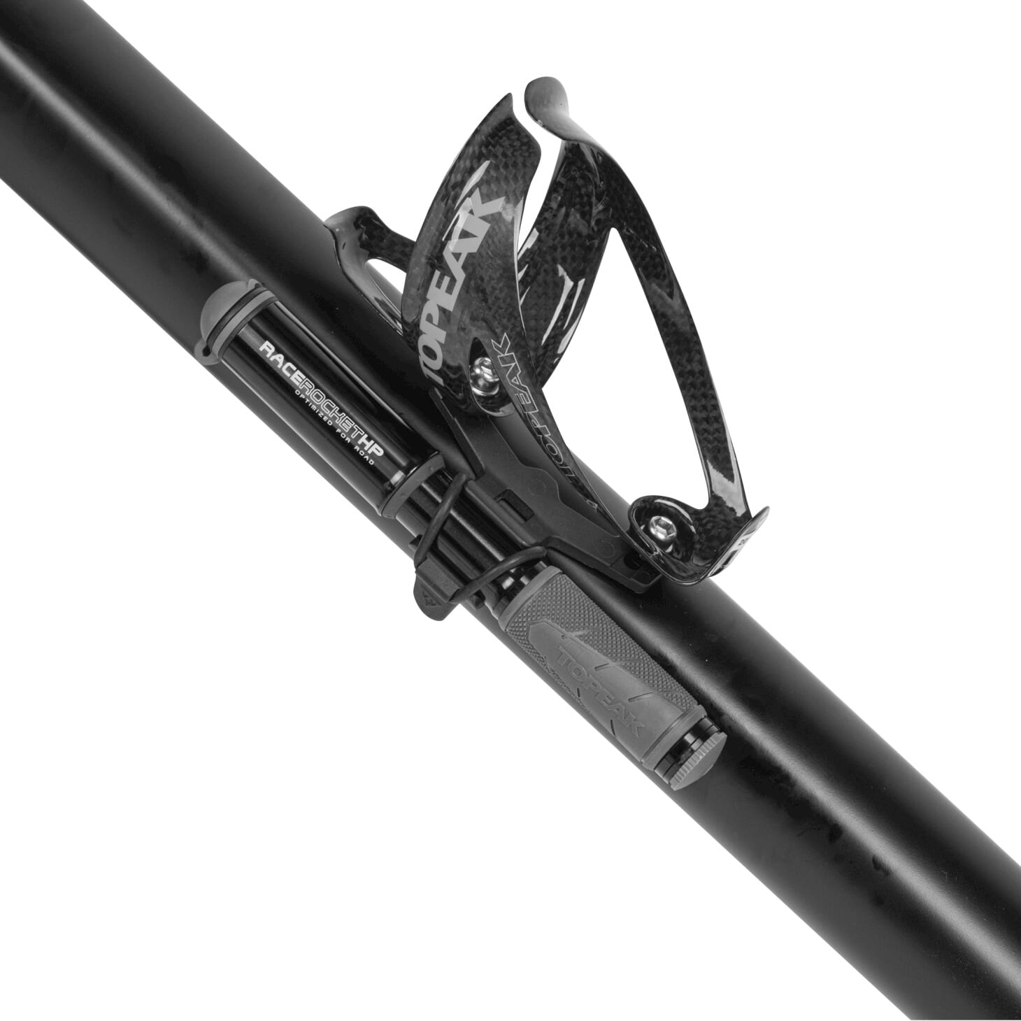 Topeak minipomp Race Rocket HP all black zwart - Image 5