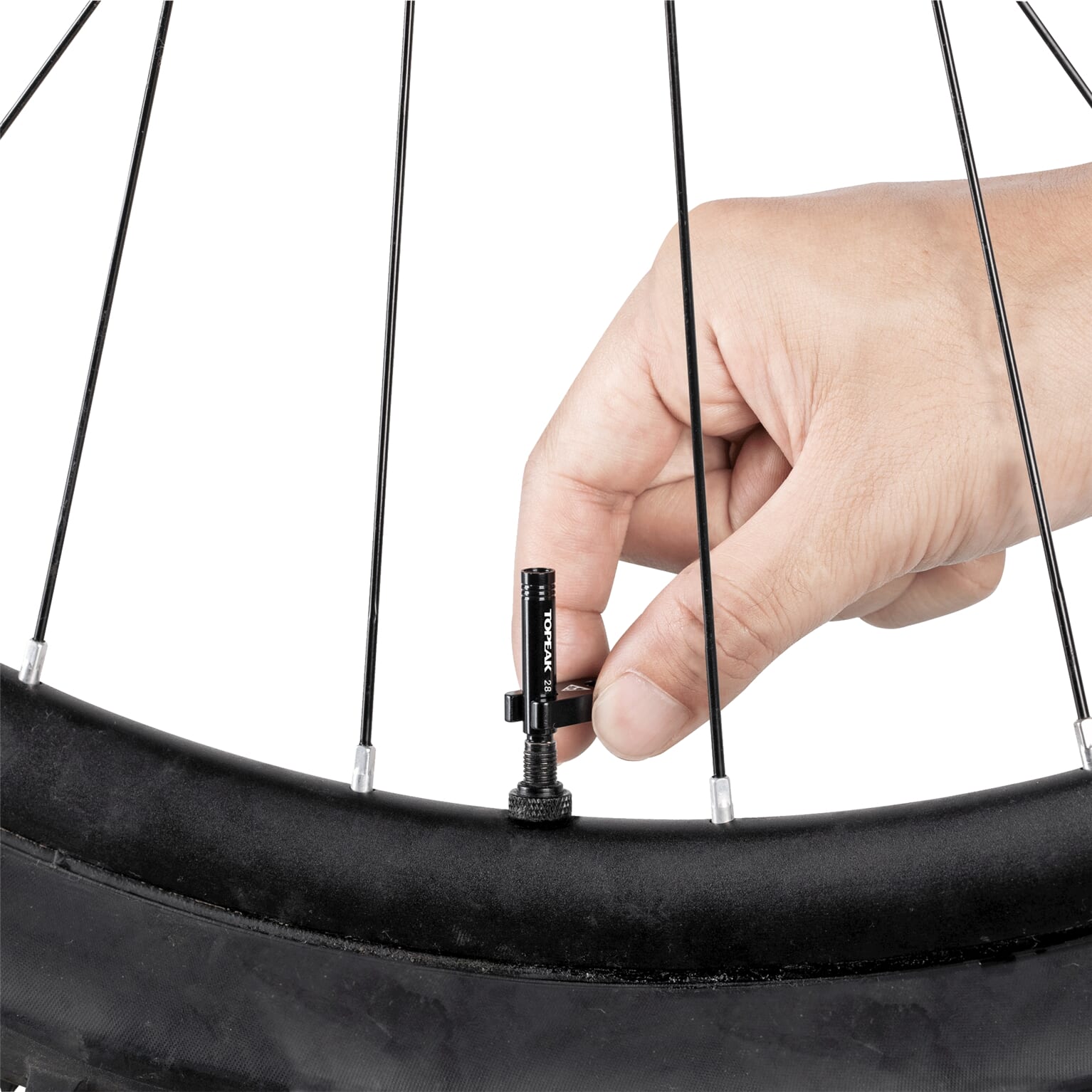 Topeak ventiel verlenger set frans 28mm - Image 8