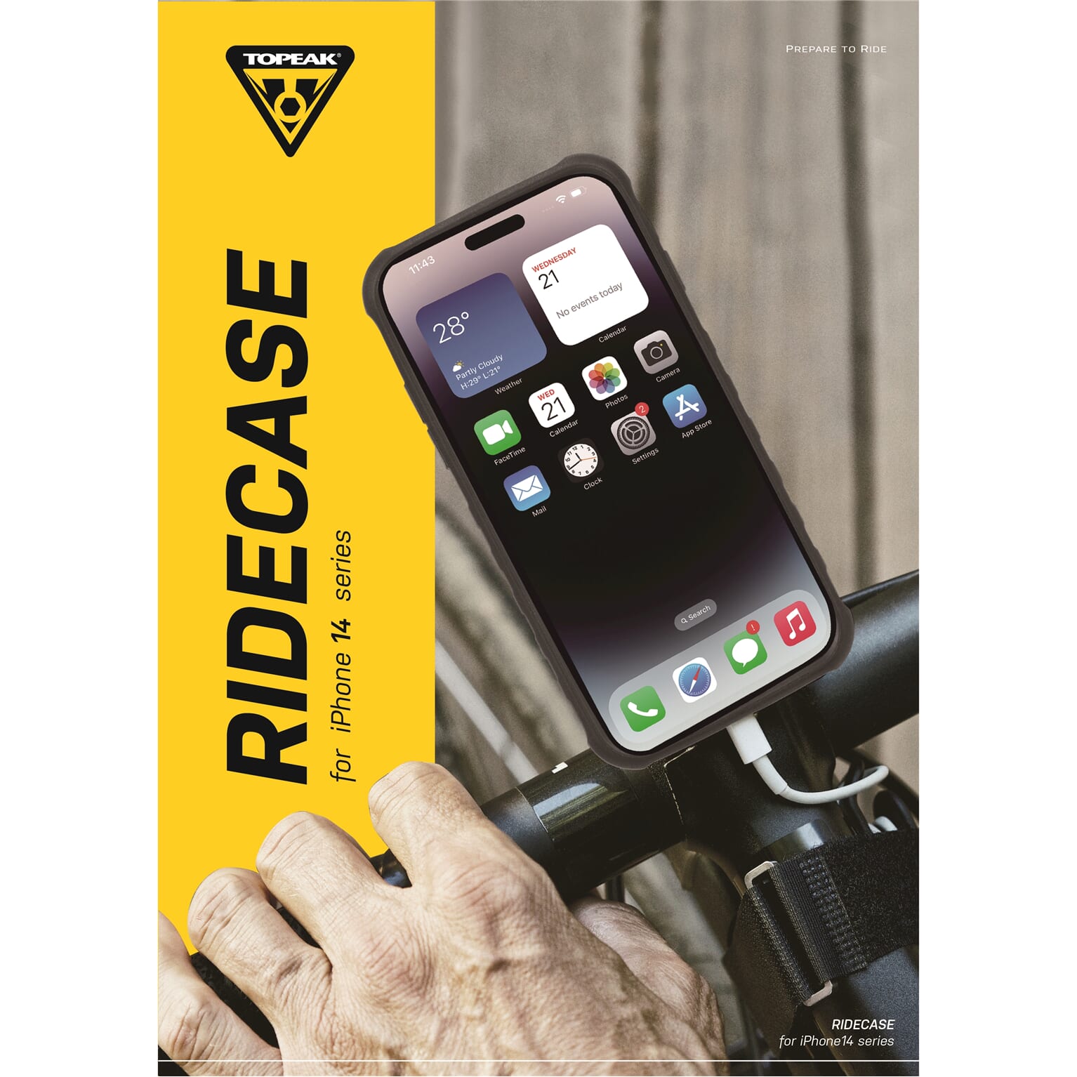 Topeak RideCase iPhone 14 Pro incl. bevestiging - Image 5