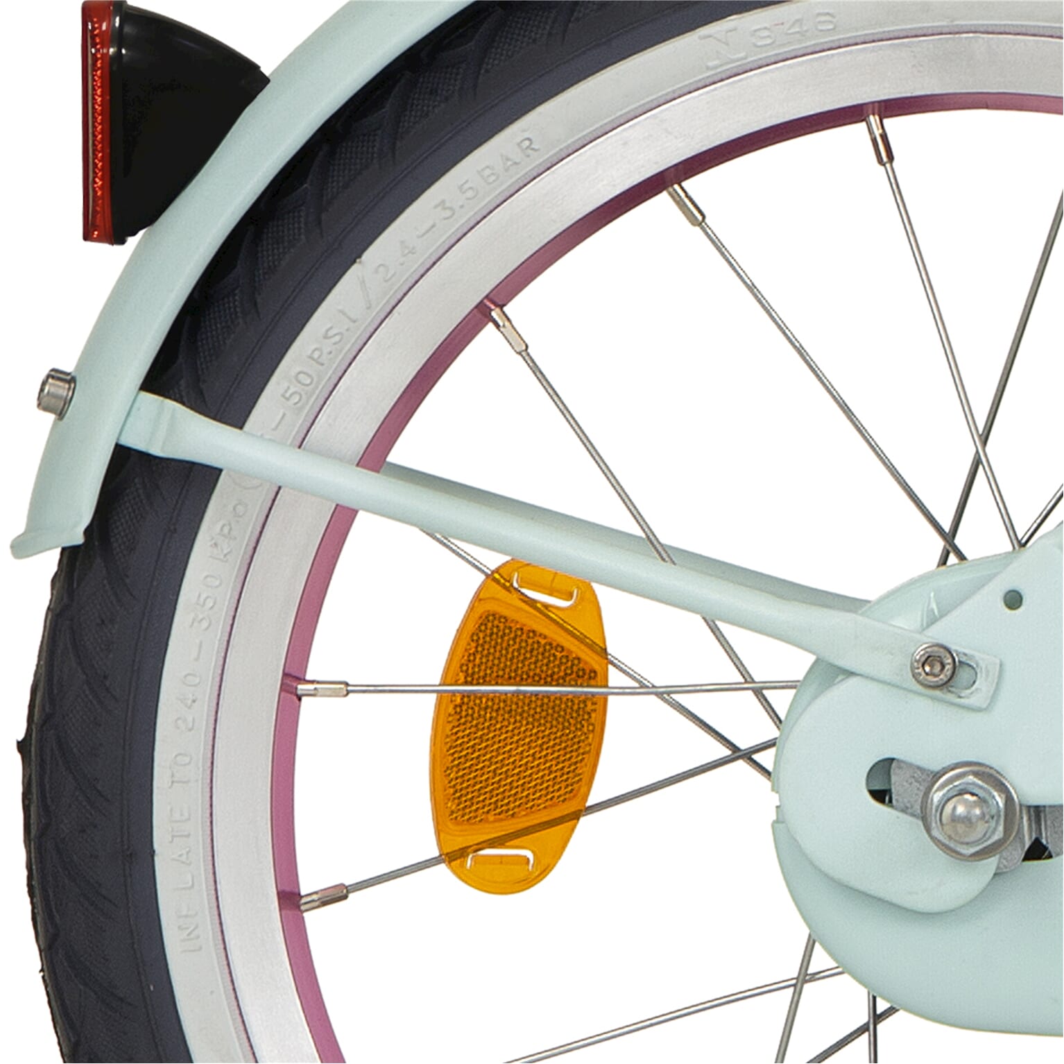 Alpina spatbordstang set 18 Ocean glace mint matt - Image 2