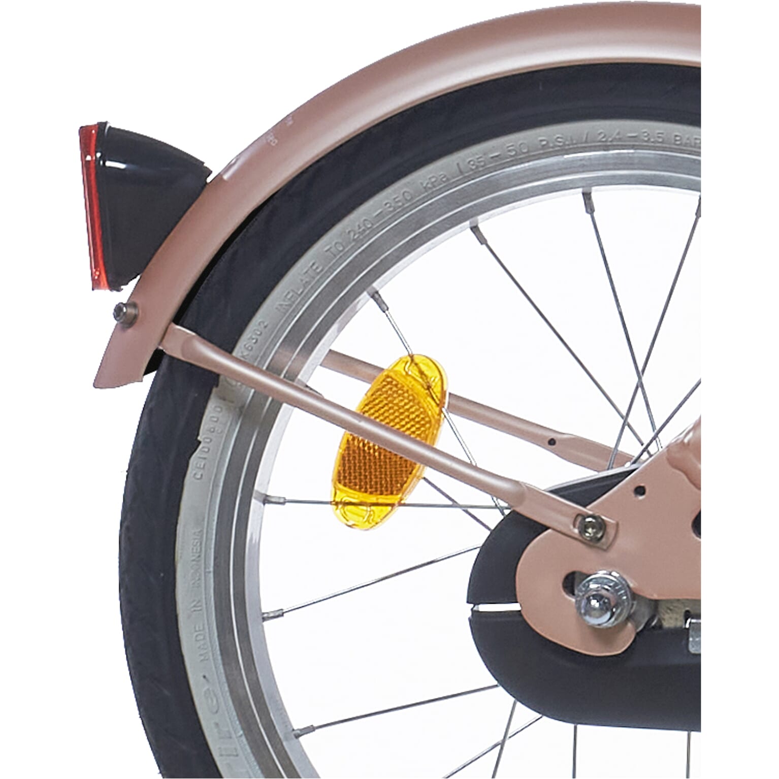Alpina spatbord set + stang 18 Ocean misty pink matt - Image 2