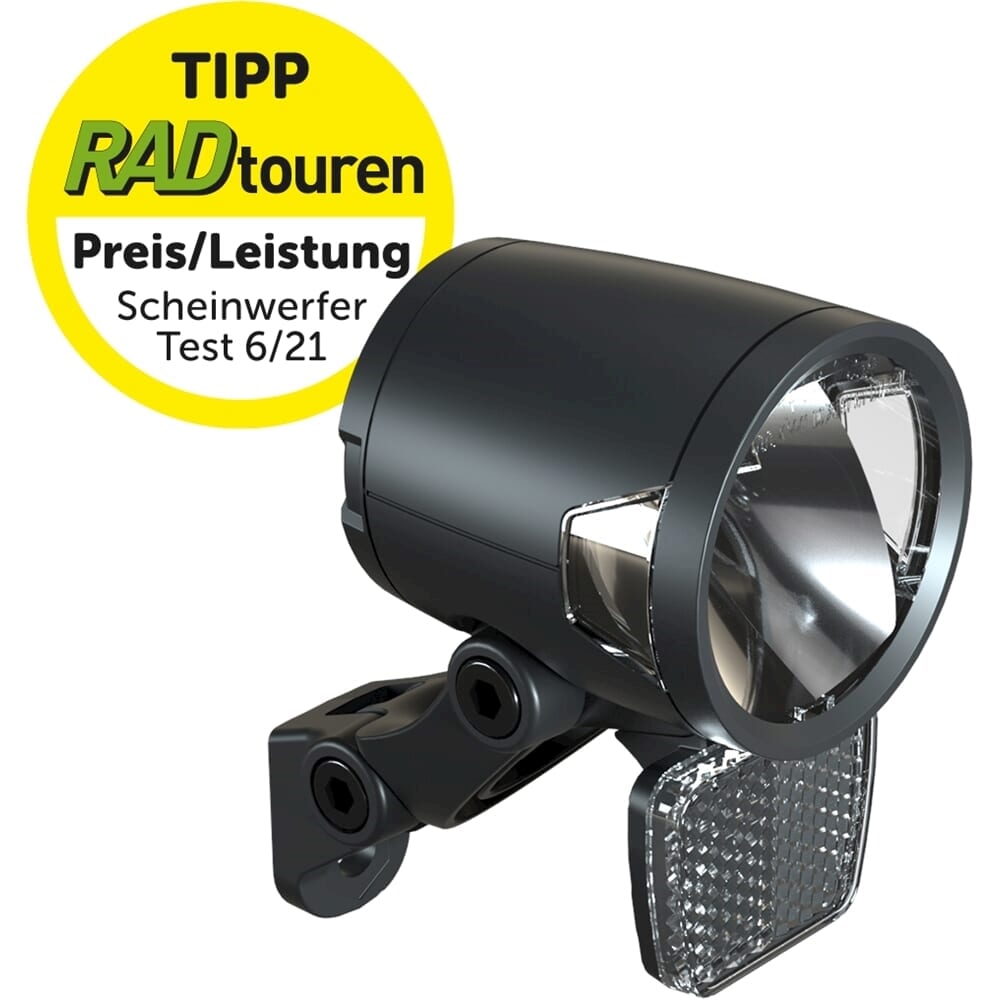 Herrmans koplamp H-Black MR8 aan/uit dynamo - Image 3