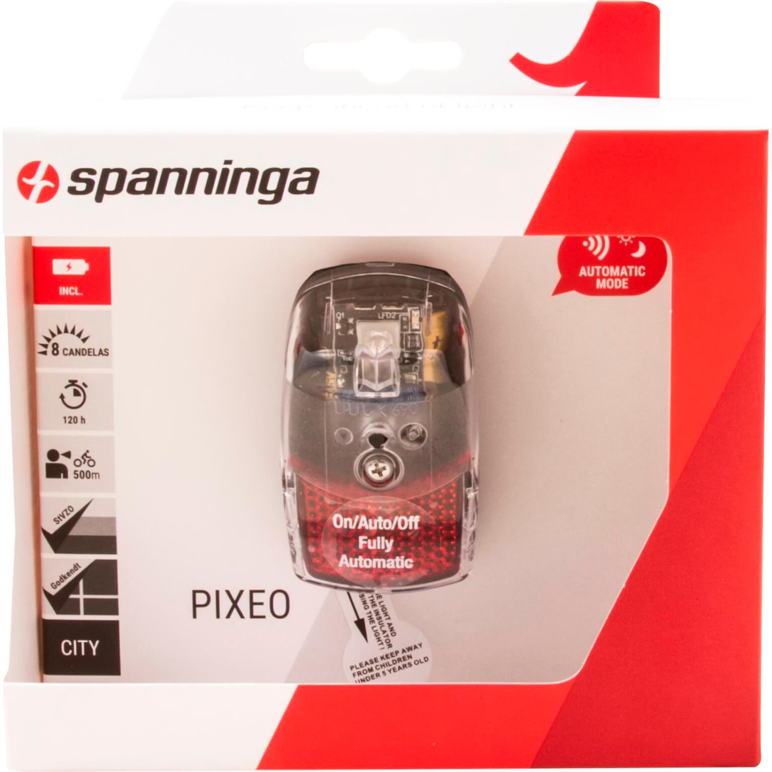 Spanninga achterlicht Pixeo Xba batterij spatbord - Image 2
