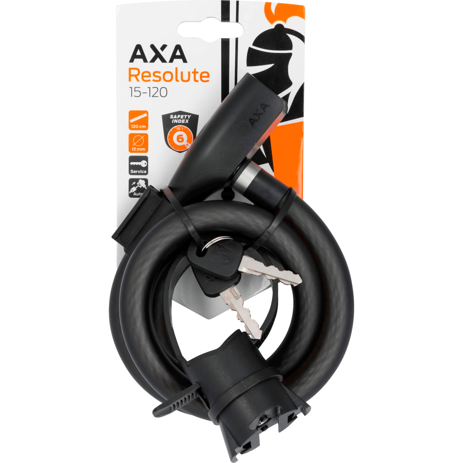 Axa Kabelslot Resolute 120/15