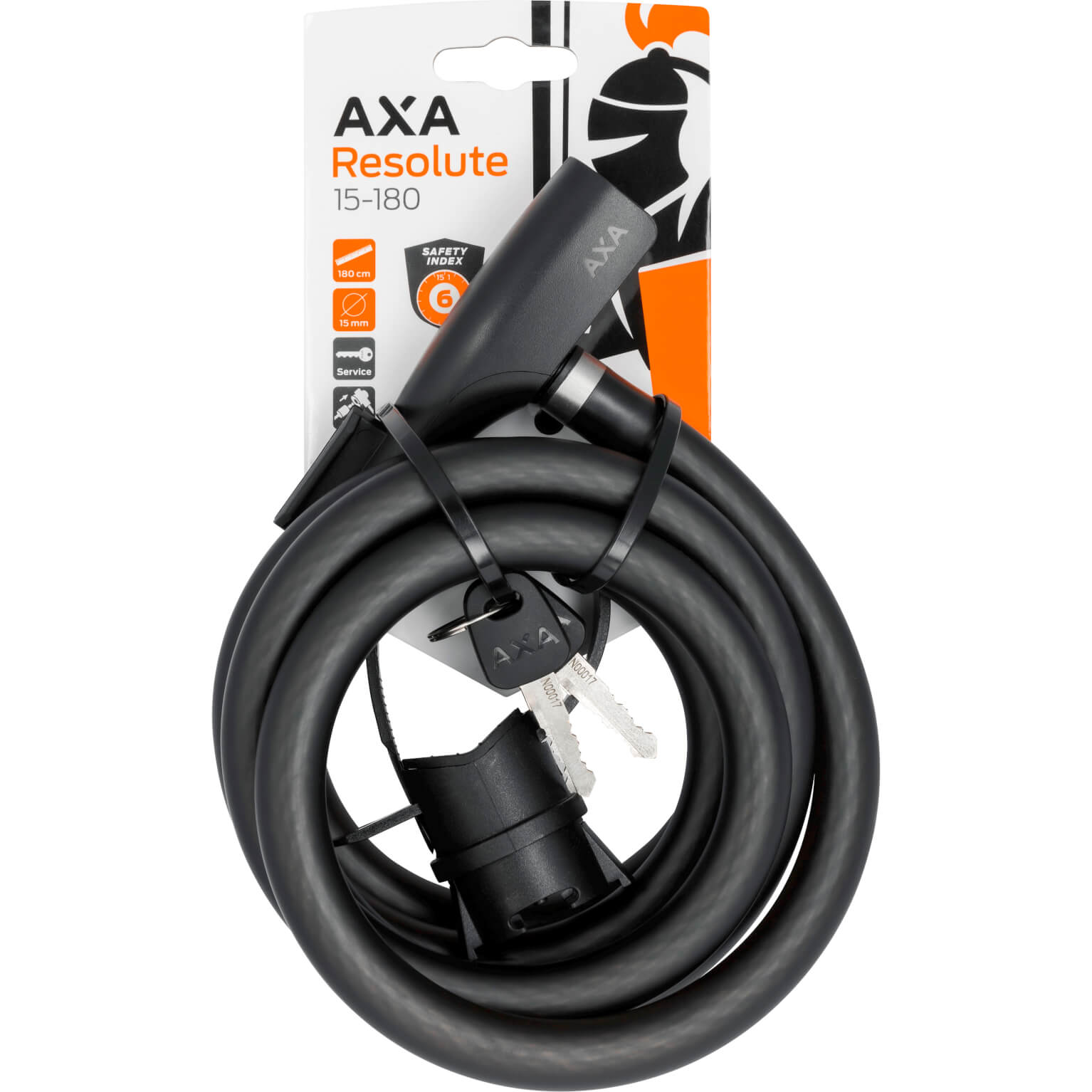 Axa Kabelslot Resolute 180/15