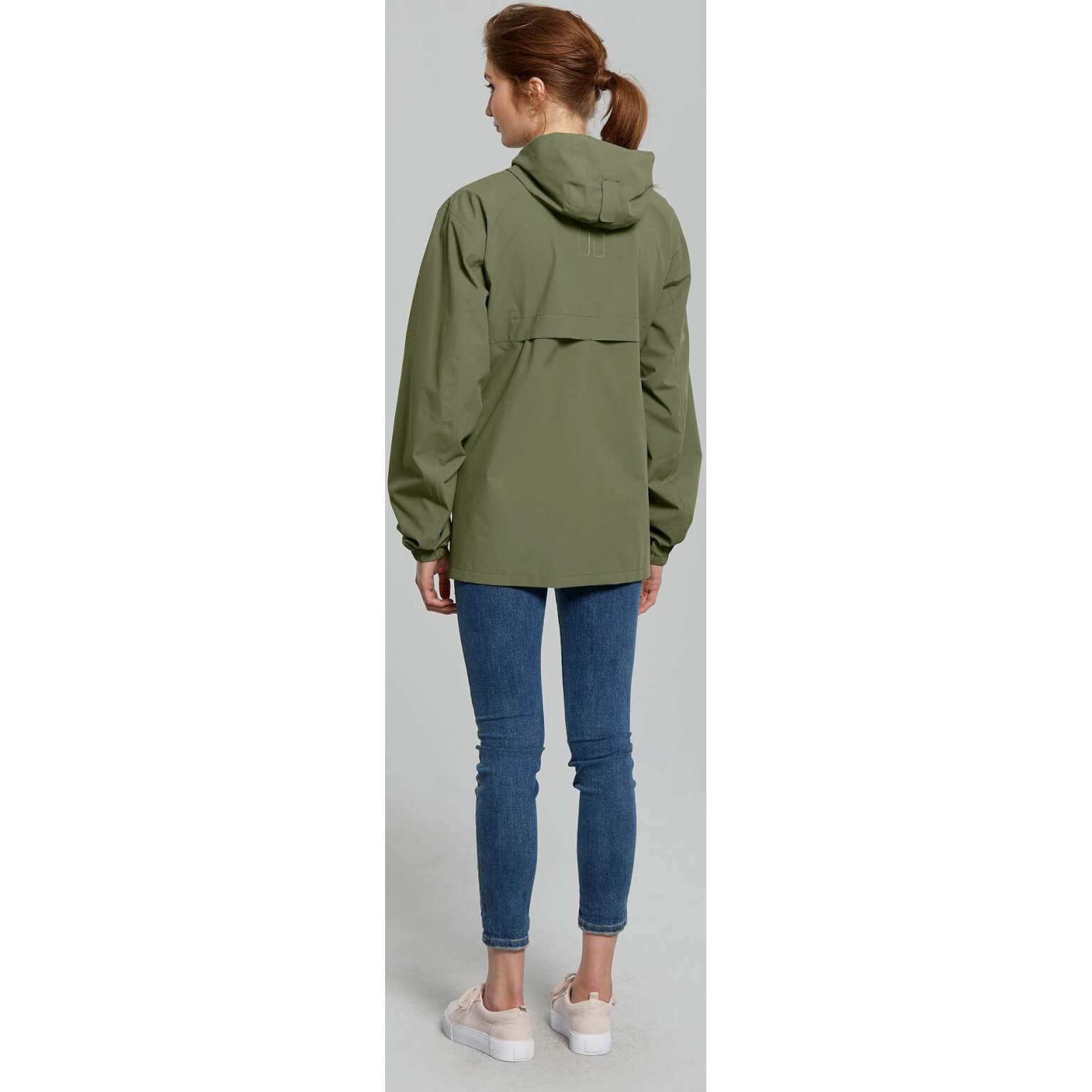 Basil regenjas Hoga unisex Olive Green XS - Image 6