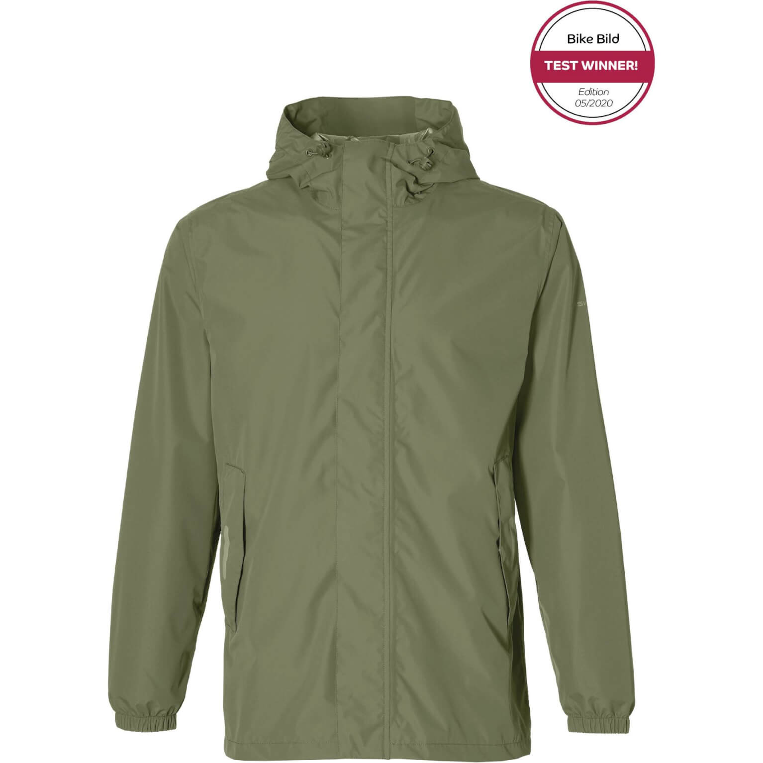 Basil regenjas Hoga unisex Olive Green XS