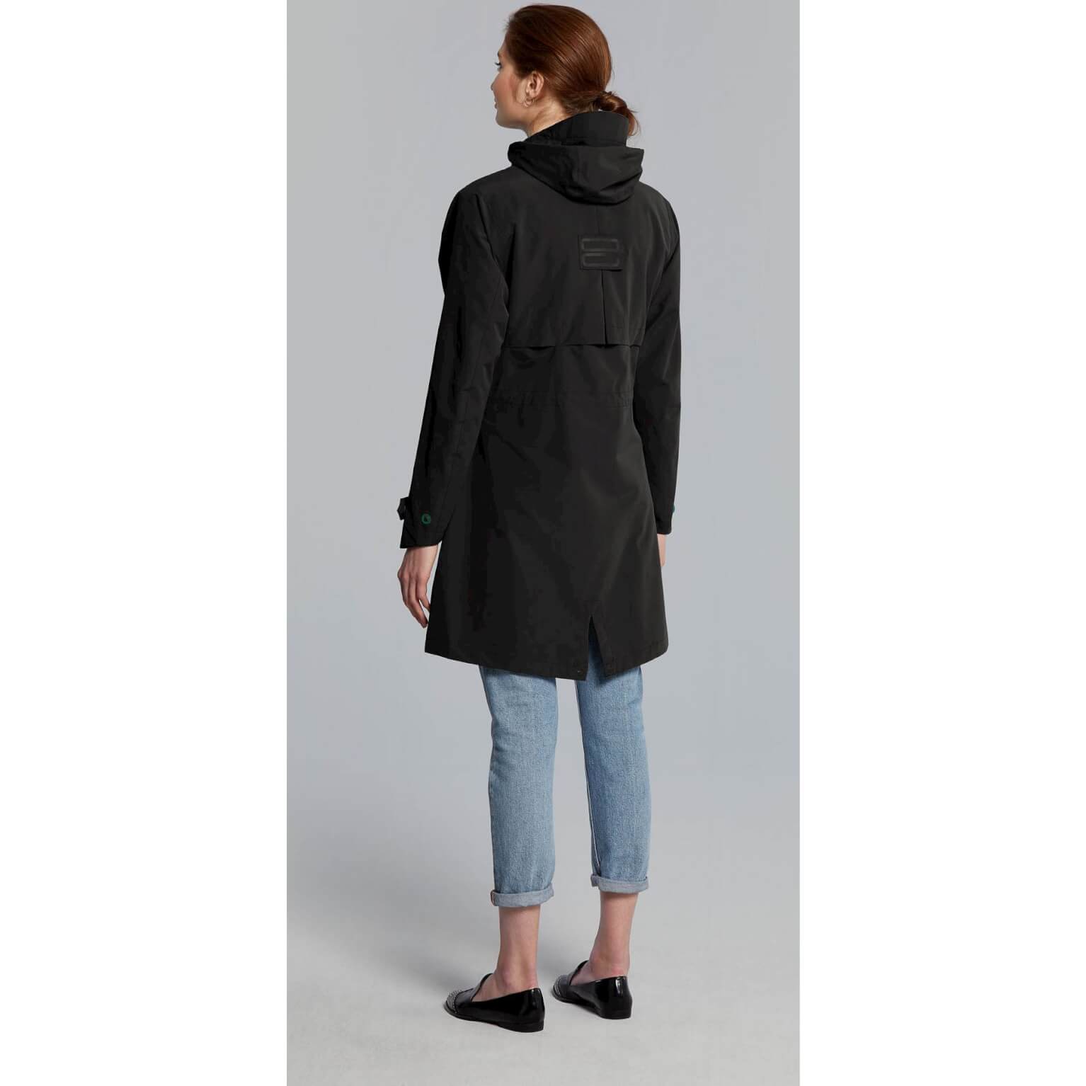 Basil regenparka Mosse dames Jet Black XS - Image 4
