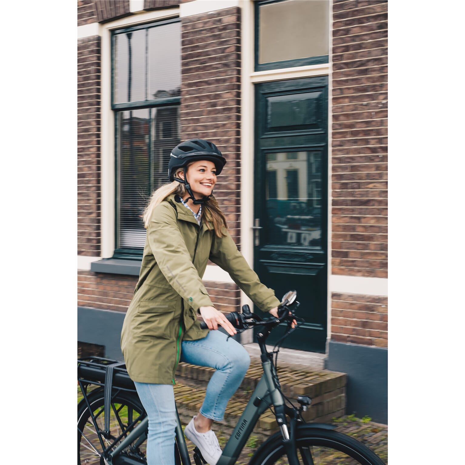 Basil regenparka Mosse dames Olive Green M - Image 6