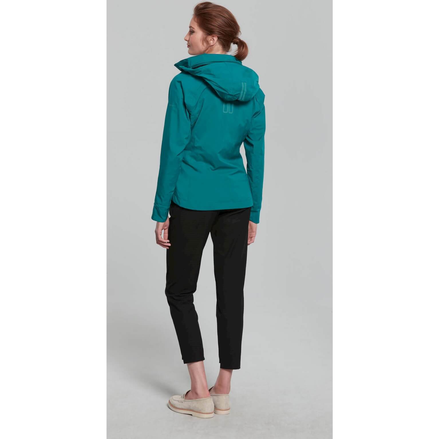Basil regenjas Skane dames Teal Green XL - Image 4
