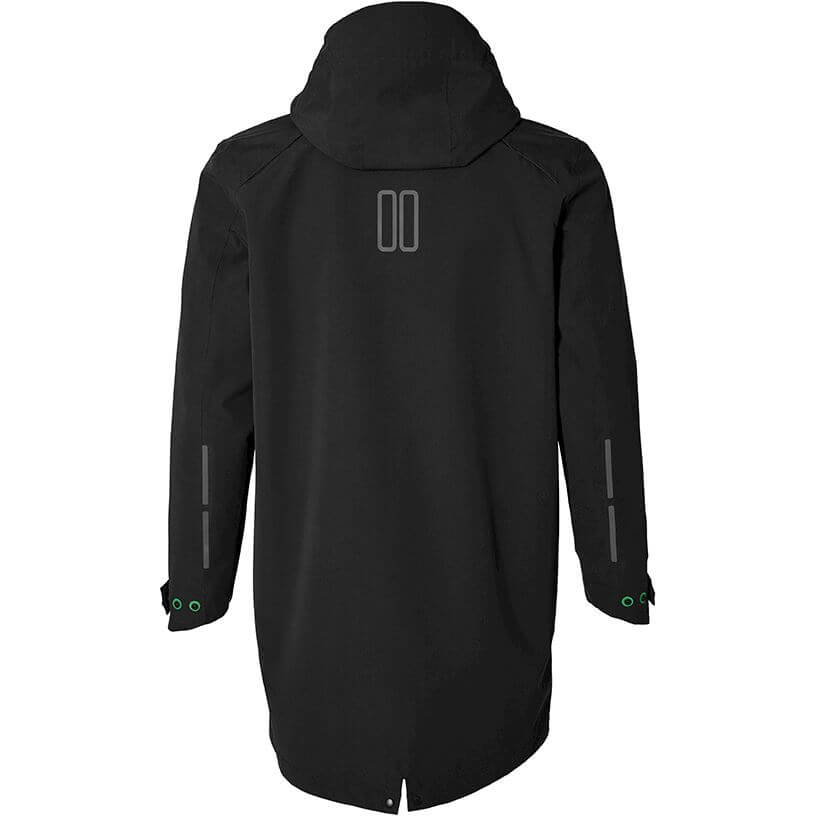 Basil regenparka Mosse heren Jet Black XXXL - Image 2
