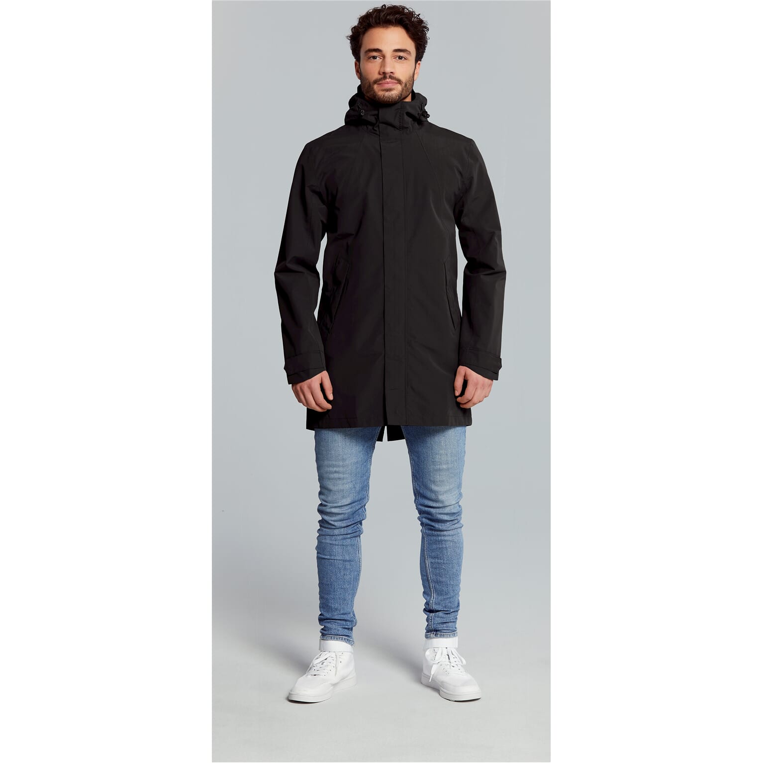 Basil regenparka Mosse heren Jet Black XXXL - Image 3