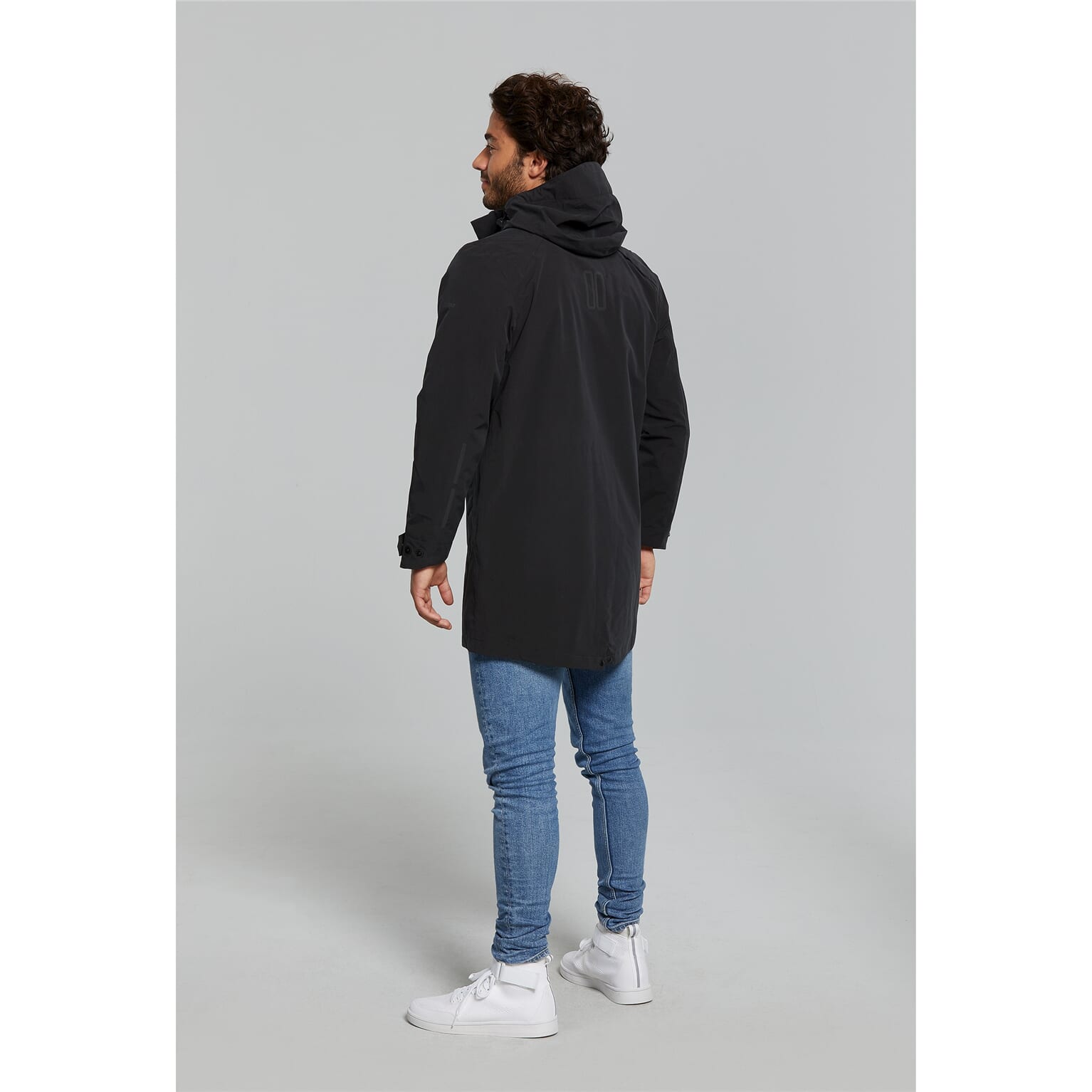 Basil regenparka Mosse heren Jet Black XXXL - Image 4