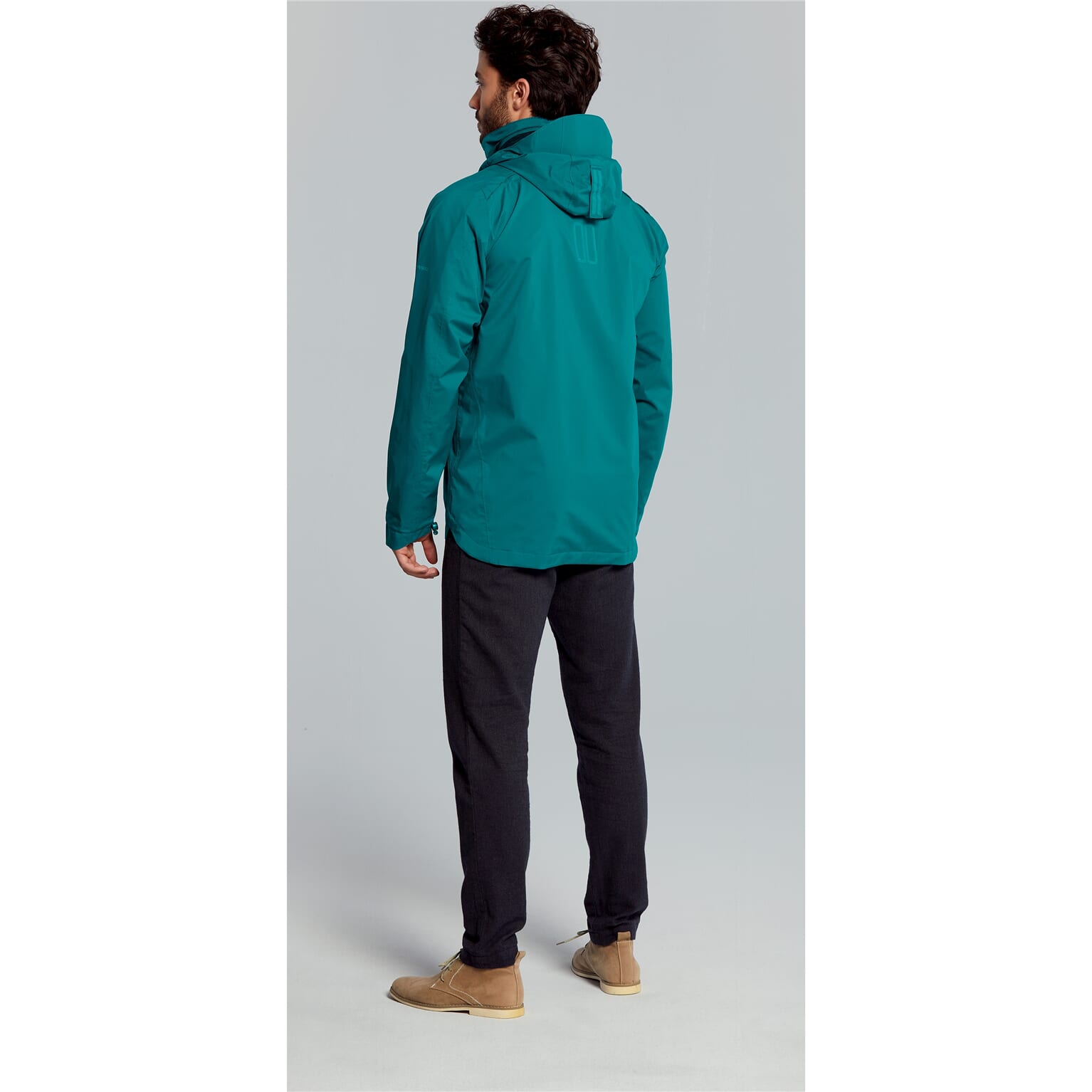 Basil regenjas Skane heren Teal Green L - Image 4