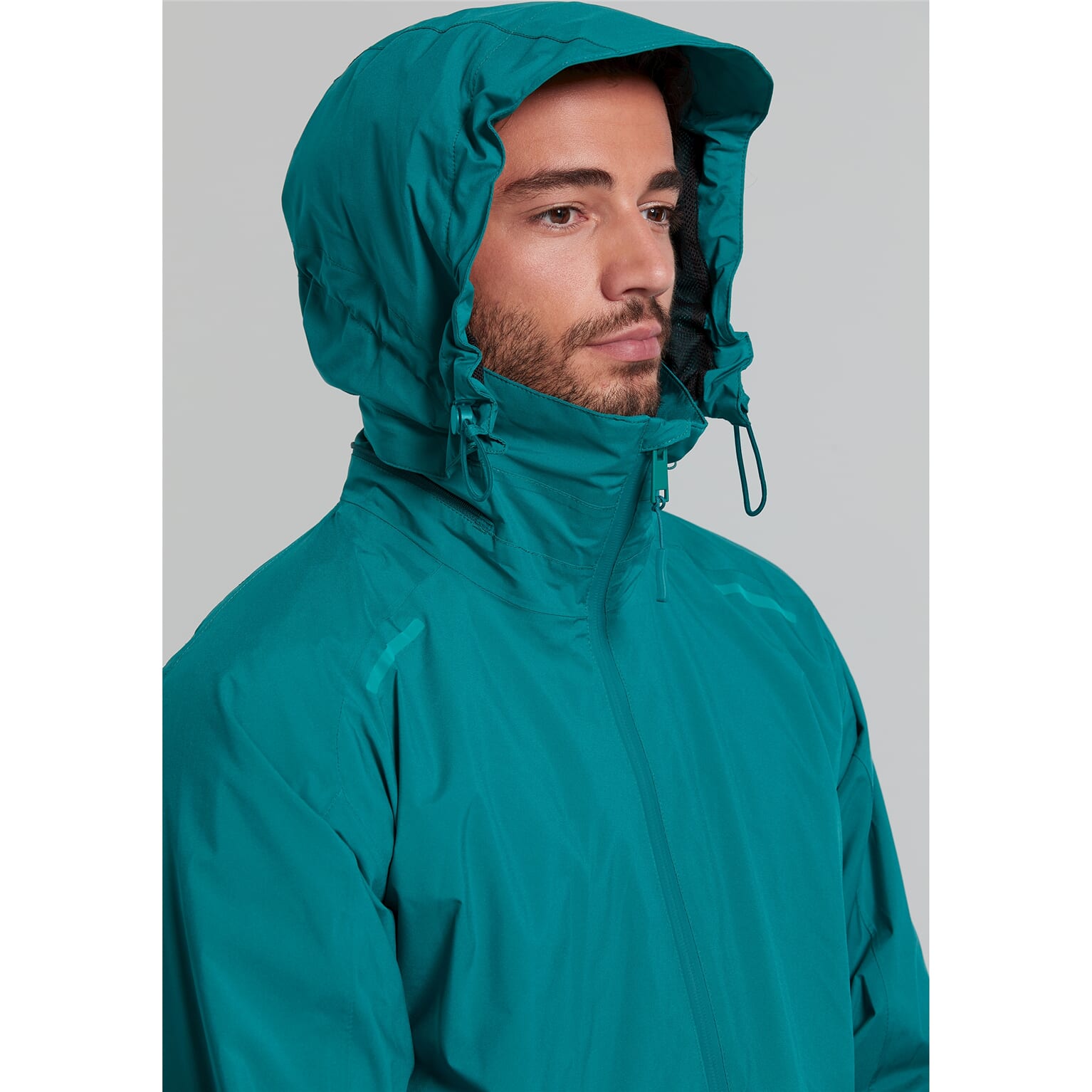 Basil regenjas Skane heren Teal Green XL - Image 5