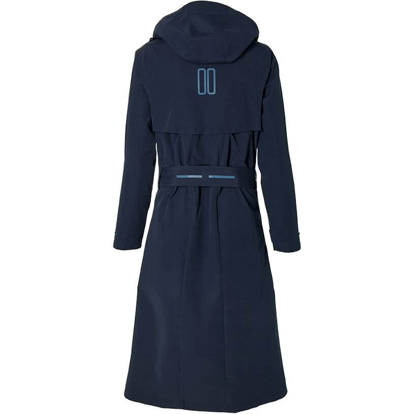 Basil trenchcoat Mosse dames Night Blue S - Image 2