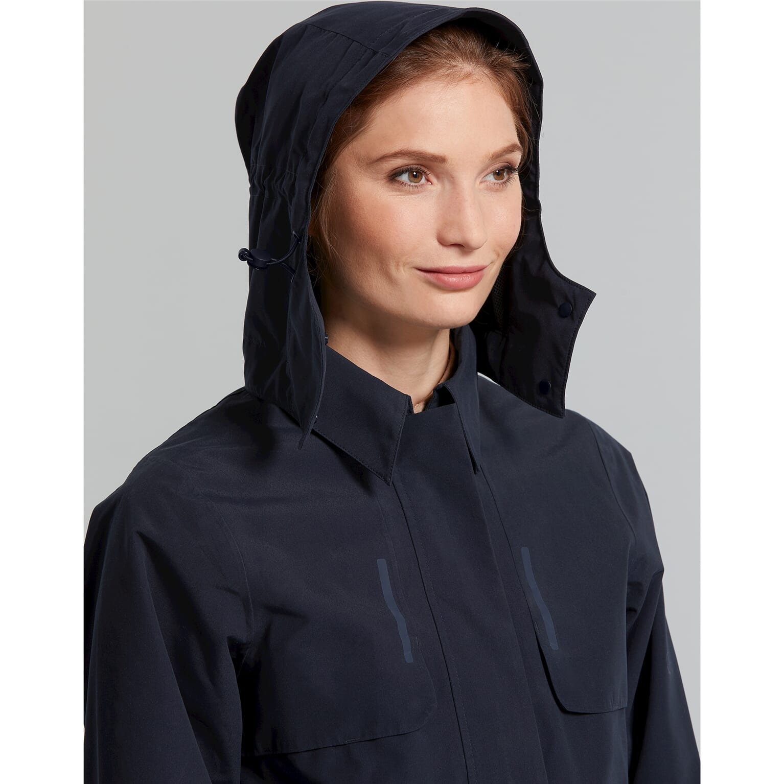 Basil trenchcoat Mosse dames Night Blue S - Image 5