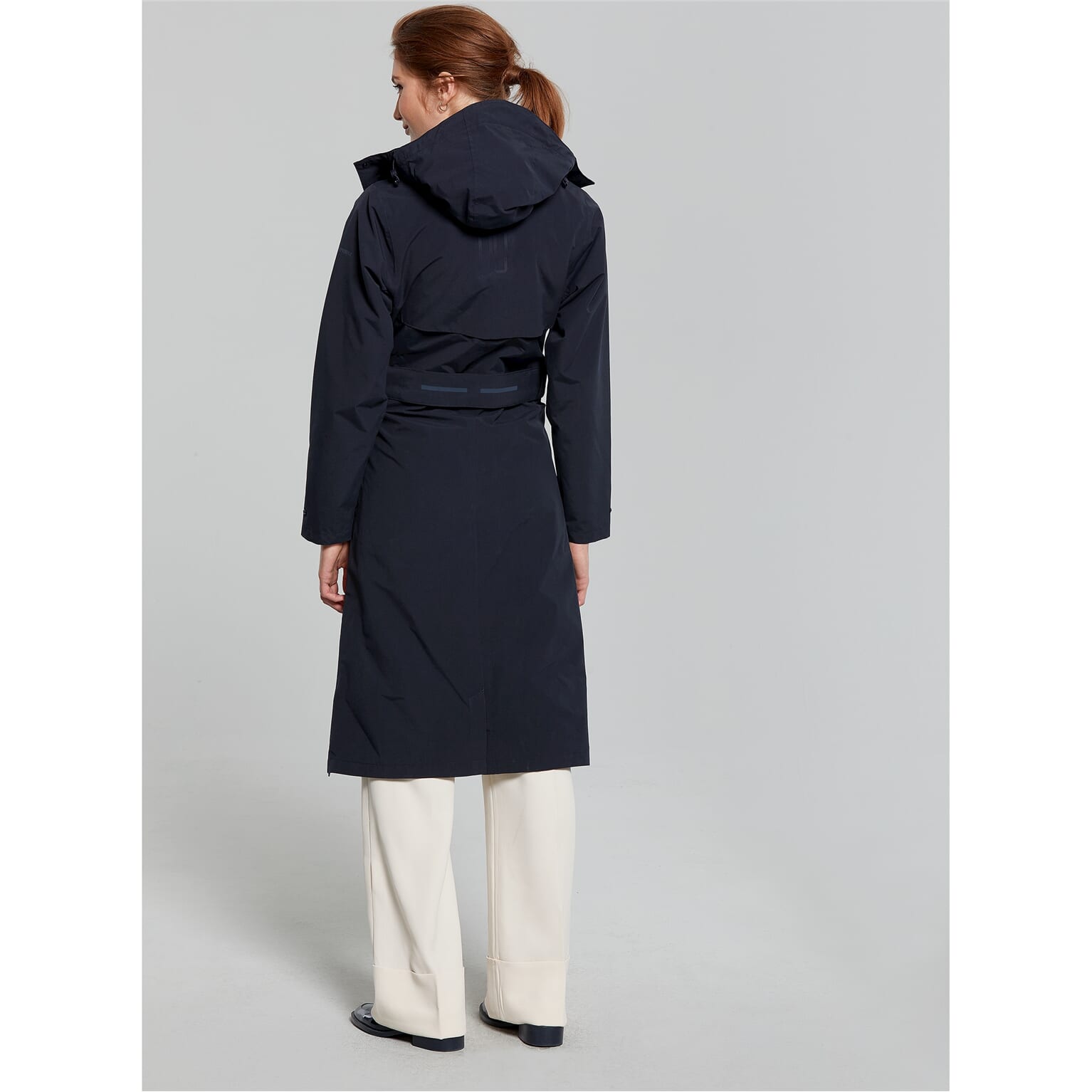 Basil trenchcoat Mosse dames Night Blue M - Image 4