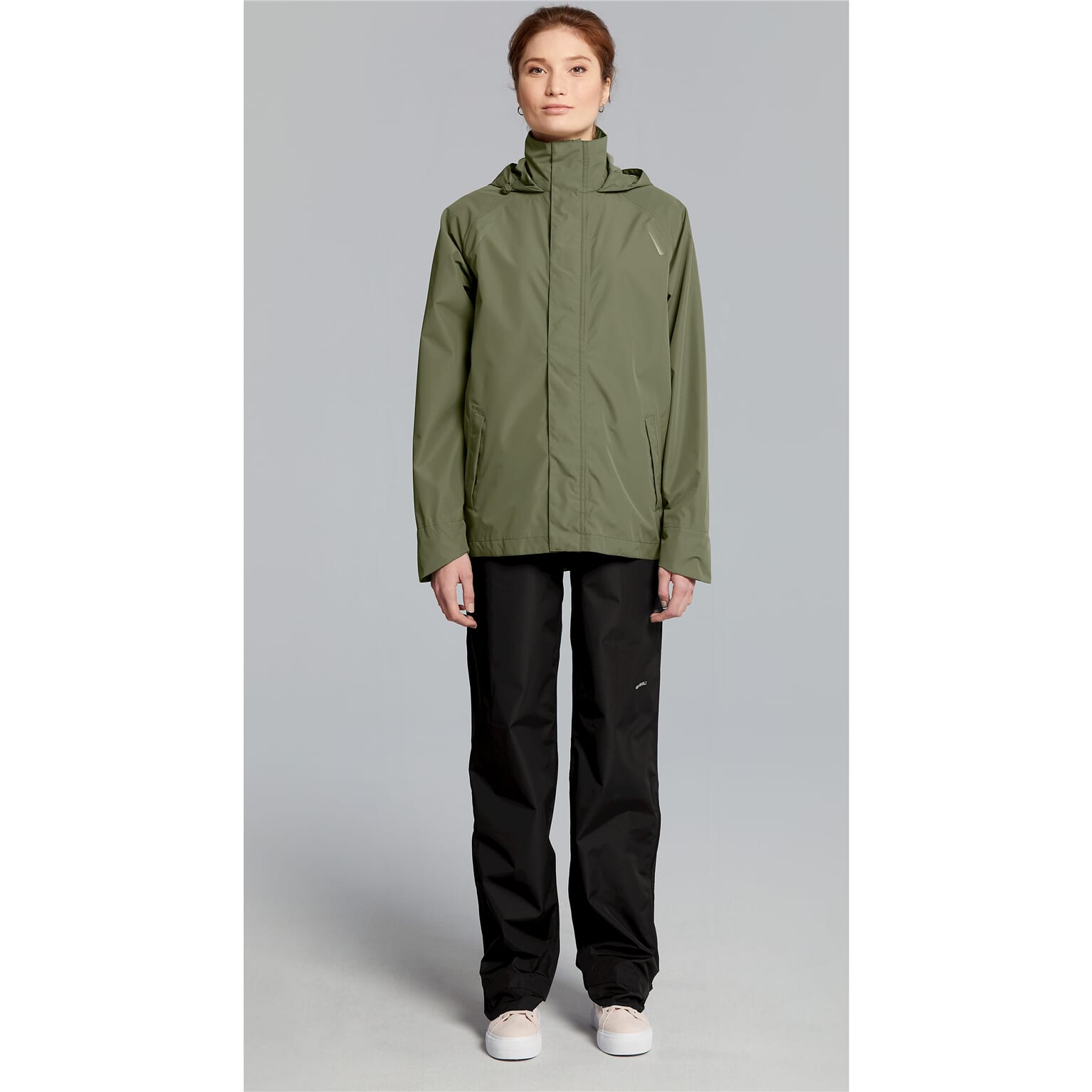 Basil regenpak Hoga unisex Olive Green S - Image 6