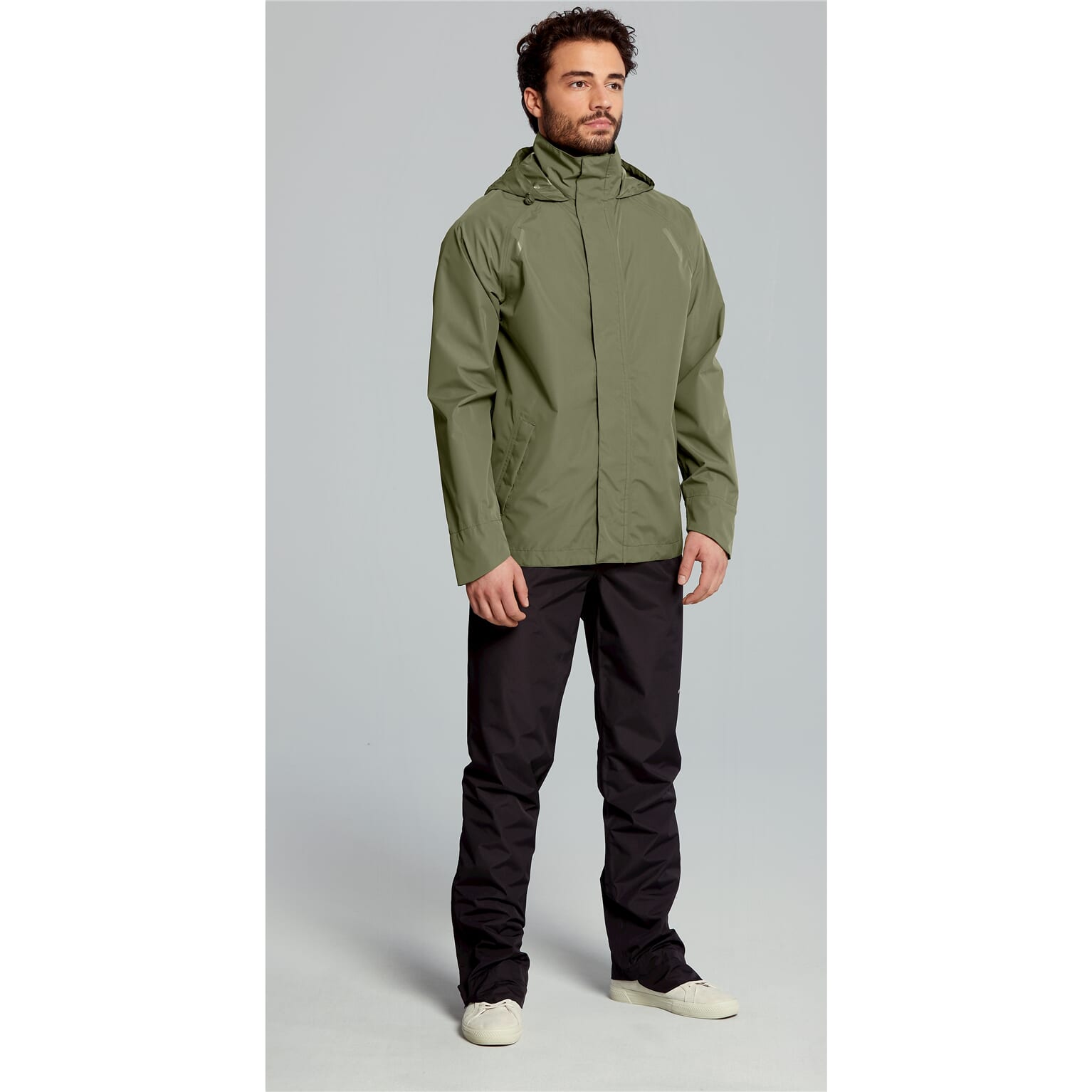 Basil regenpak Hoga unisex Olive Green S - Image 7