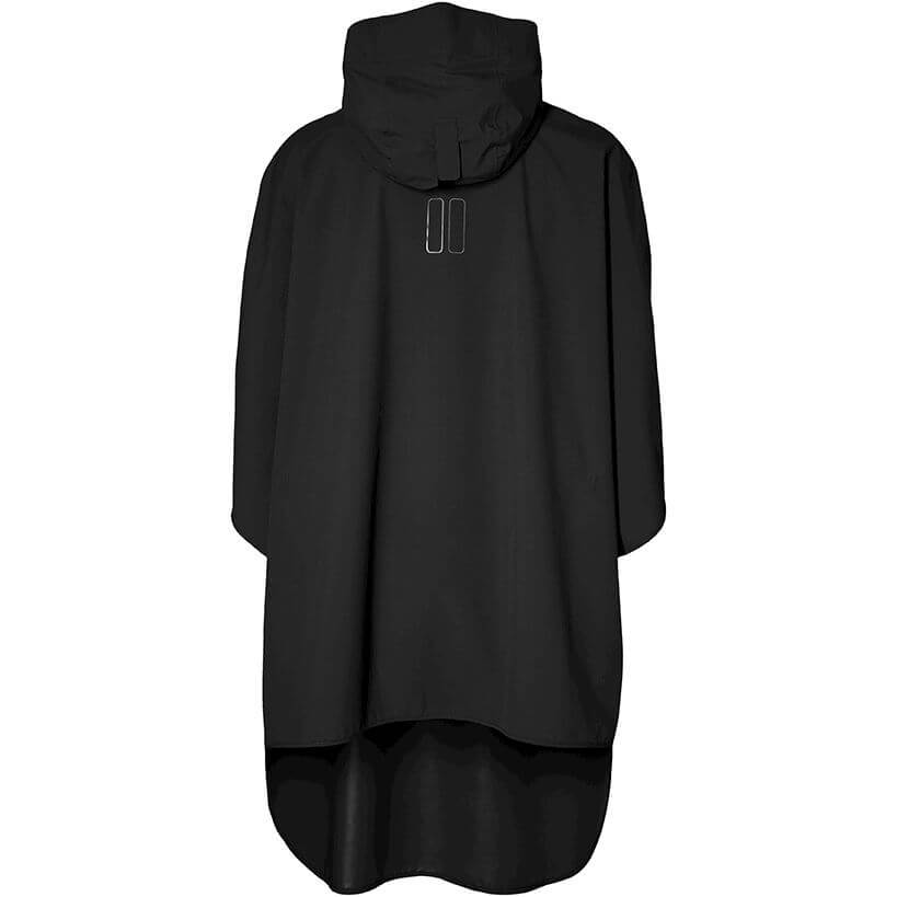 Basil poncho Hoga unisex Jet Black one size - Image 2