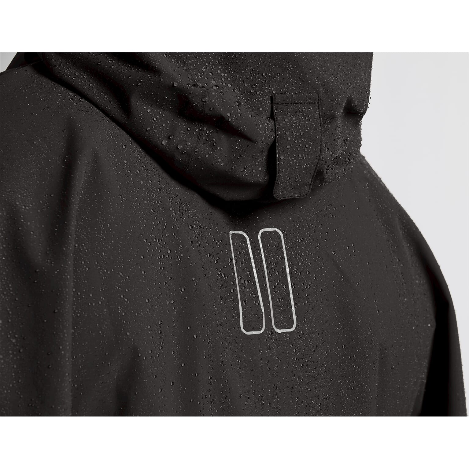 Basil poncho Hoga unisex Jet Black one size - Image 7