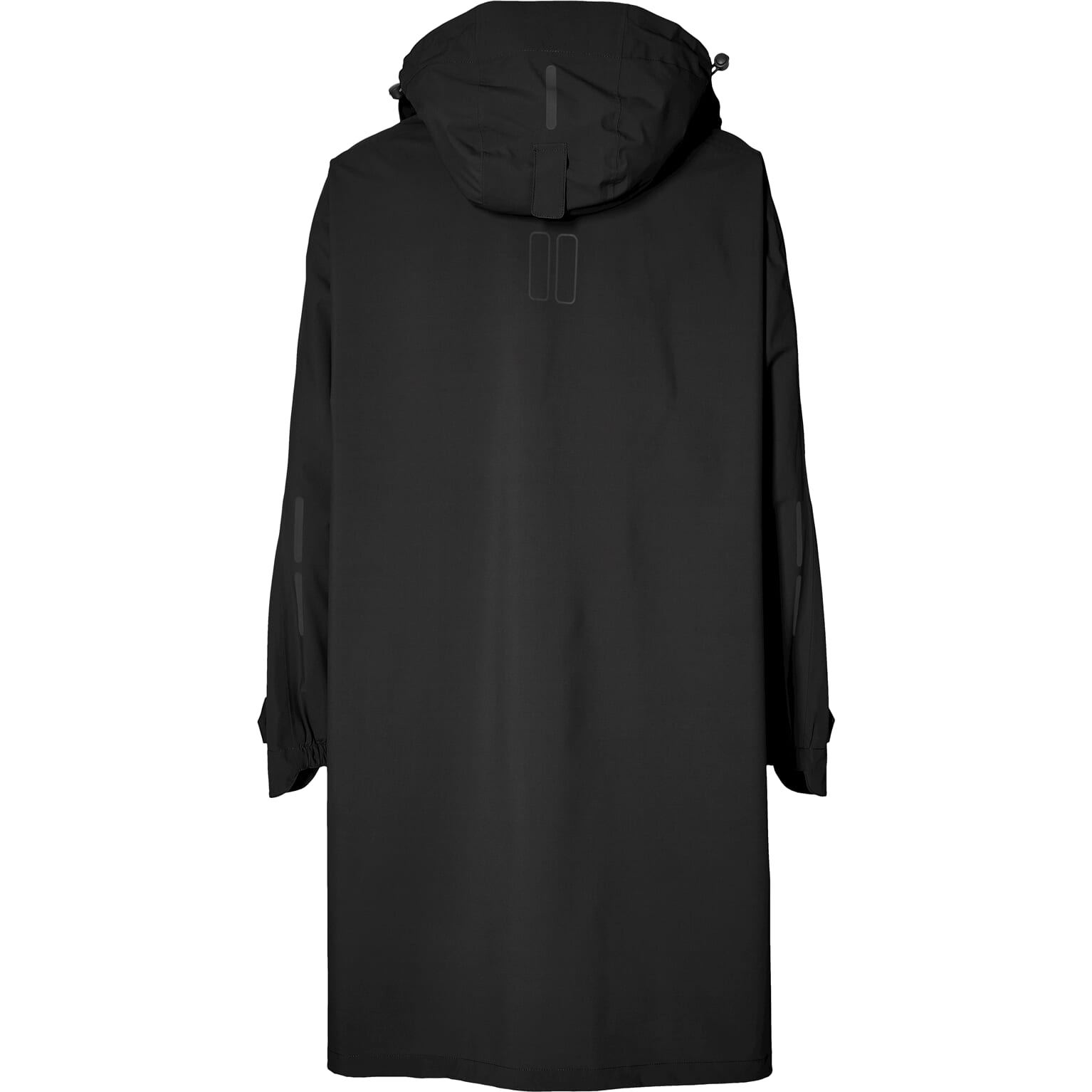 Basil poncho Mosse unisex Jet Black M/L - Image 2