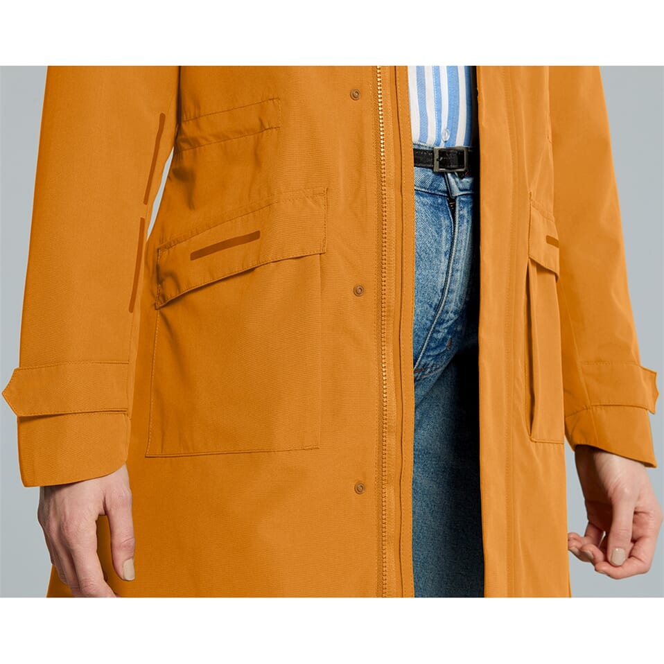 Basil regenparka Mosse dames golden brown L - Image 7