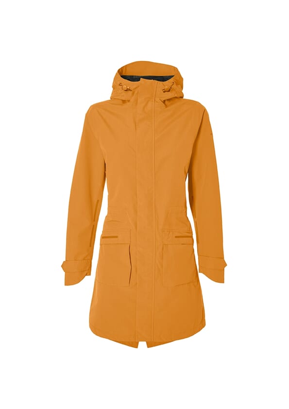 Basil regenparka Mosse dames golden brown L