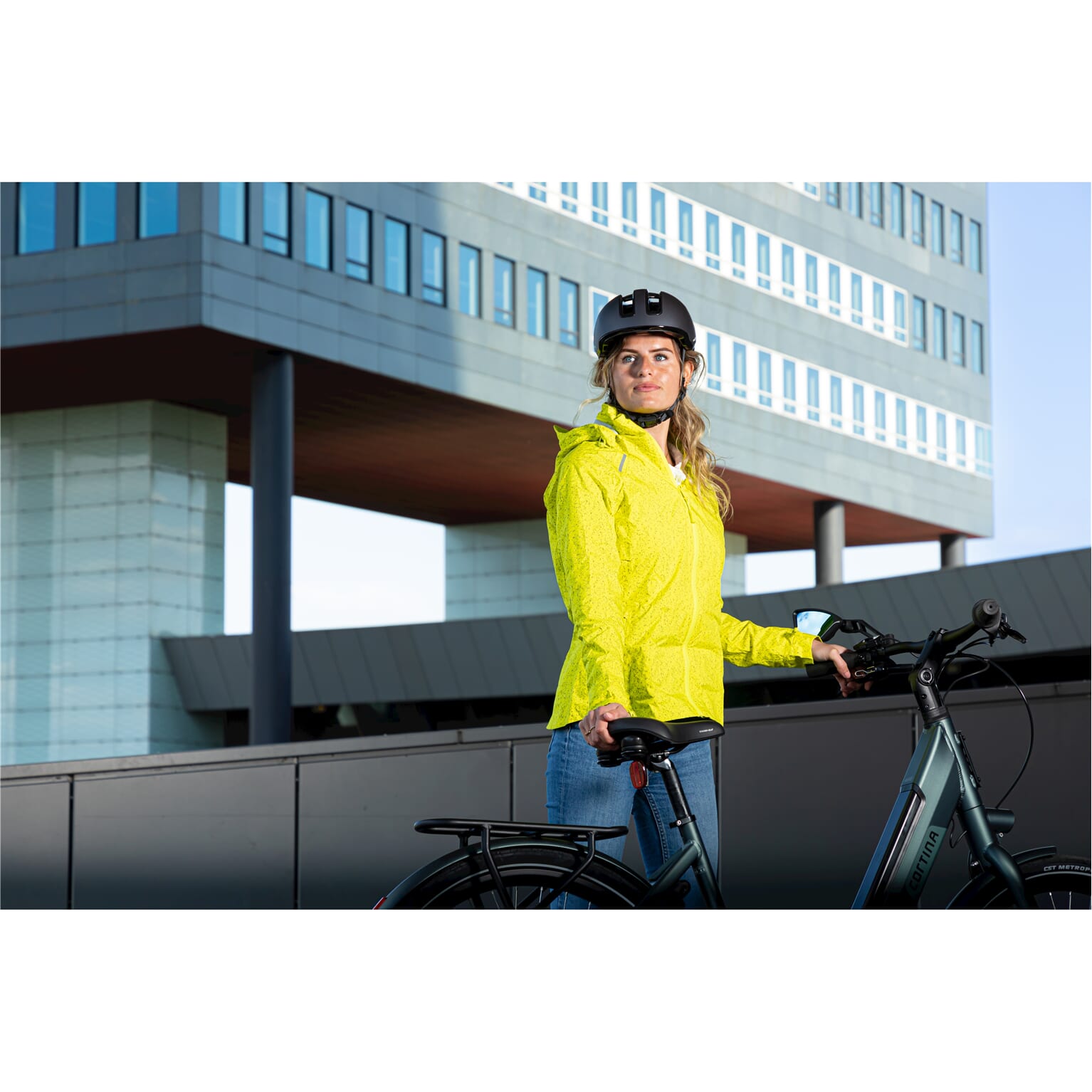 Basil regenjas Skane HiVis dames neon Yellow M - Image 11