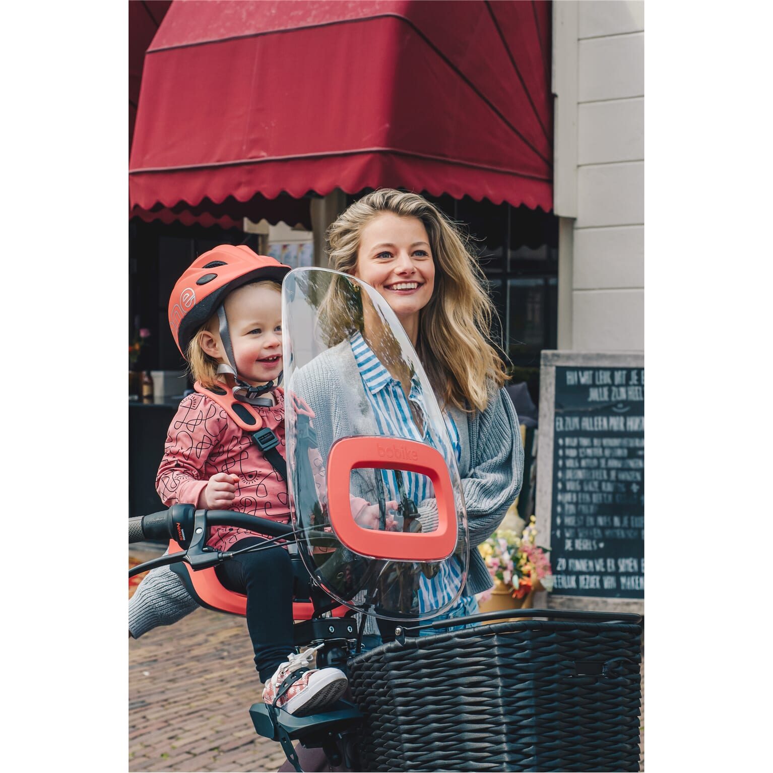 Bobike helm One plus S 52-56 cm fierce flamingo - Image 3