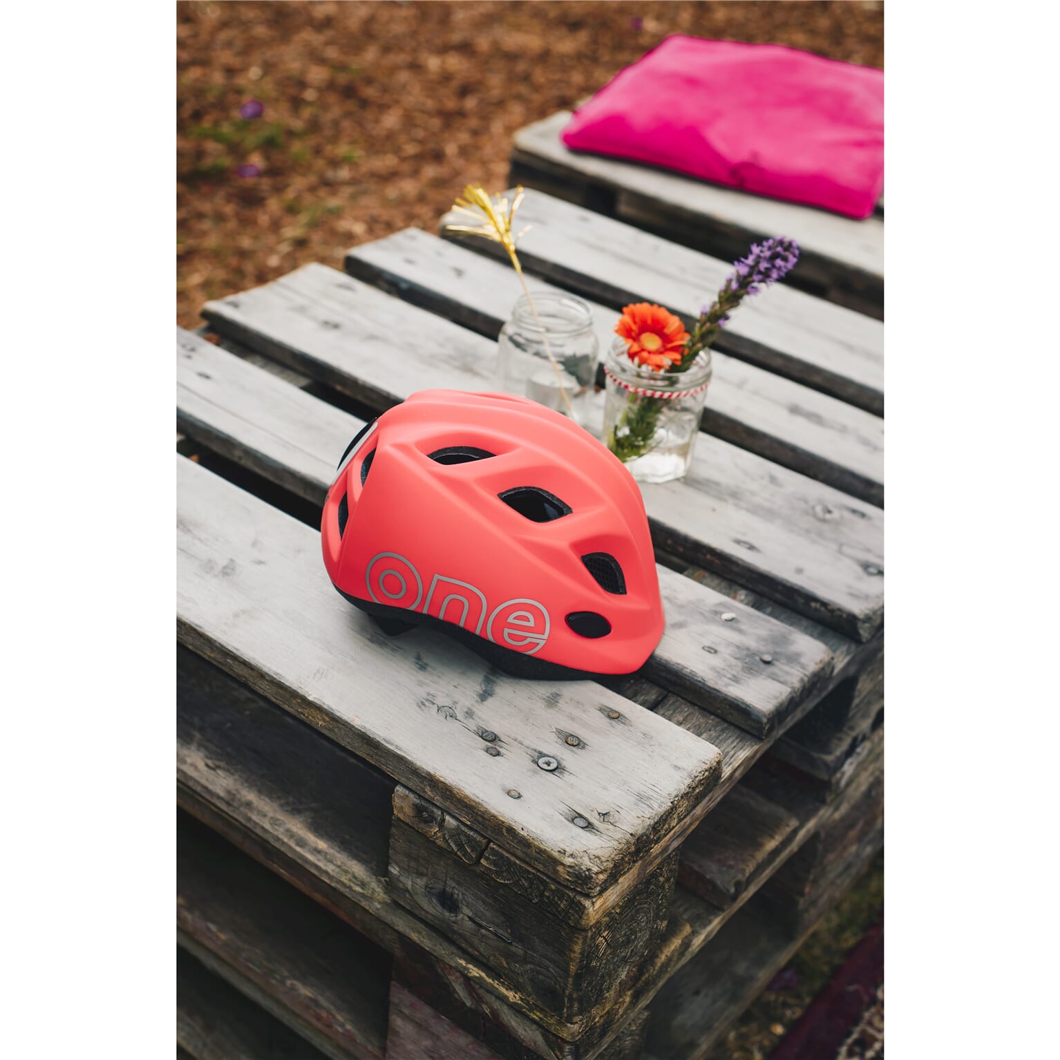 Bobike helm One plus S 52-56 cm fierce flamingo - Image 4