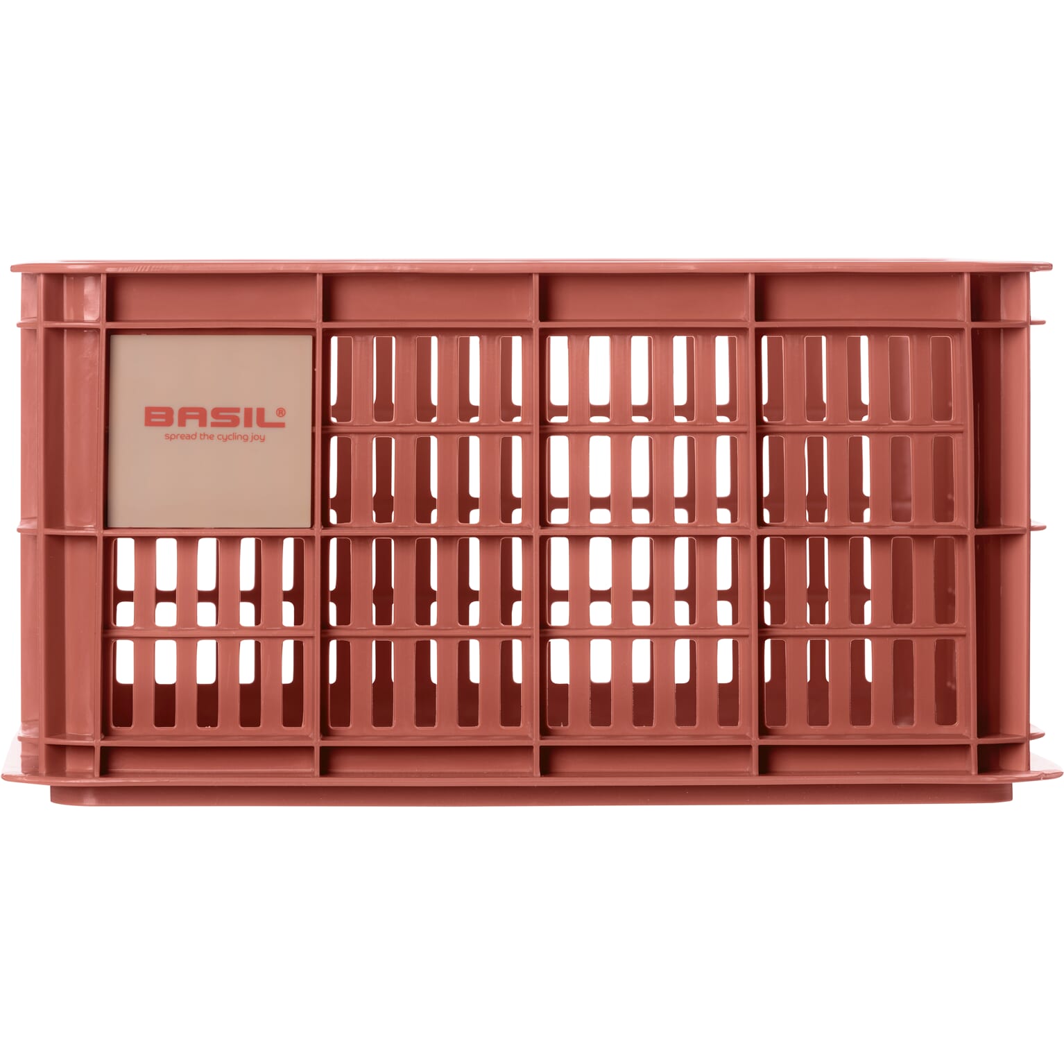 Basil fietskrat S terra red 17.5L recycled - Image 2