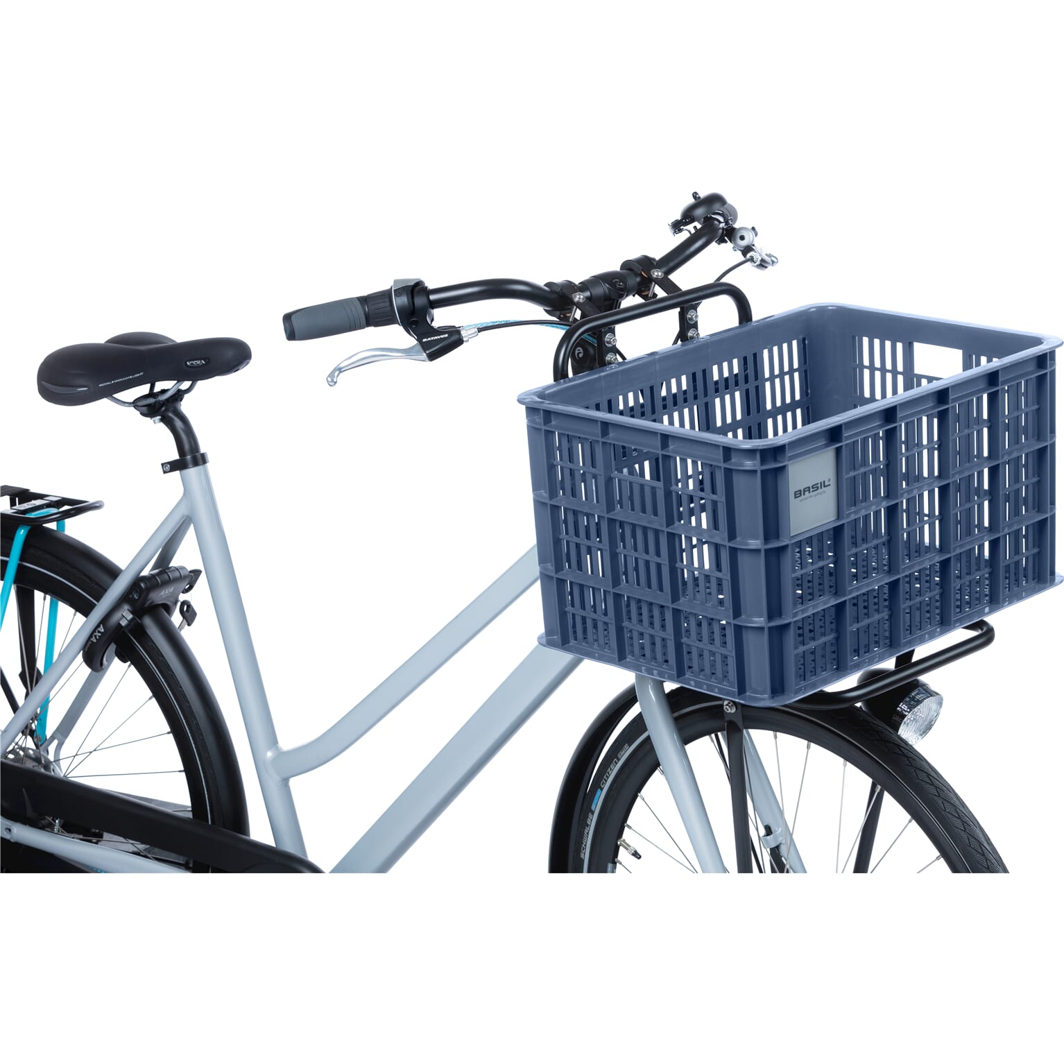 Basil fietskrat L bluestone 40L recycled - Image 5