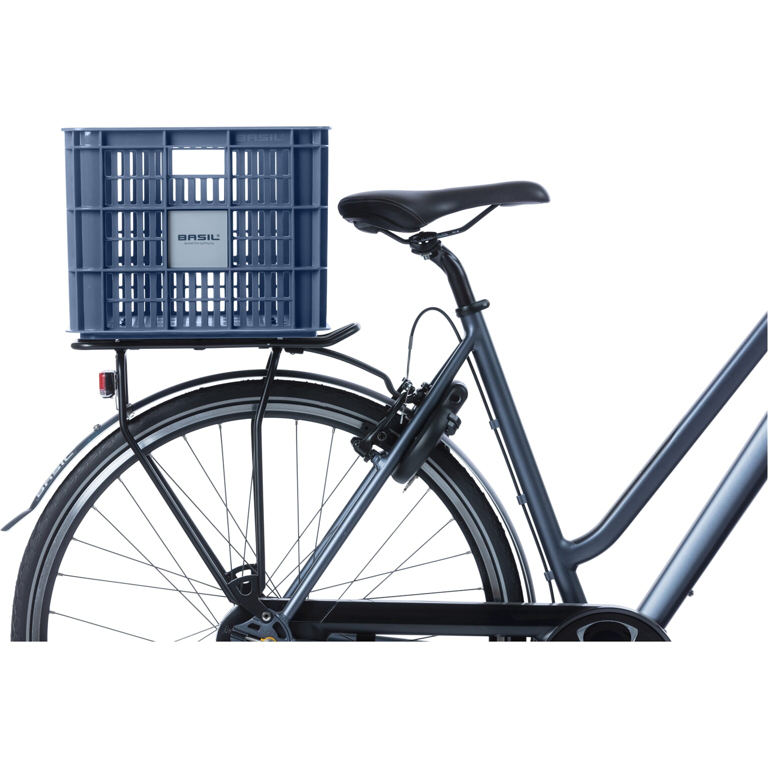 Basil fietskrat L bluestone 40L recycled - Image 6