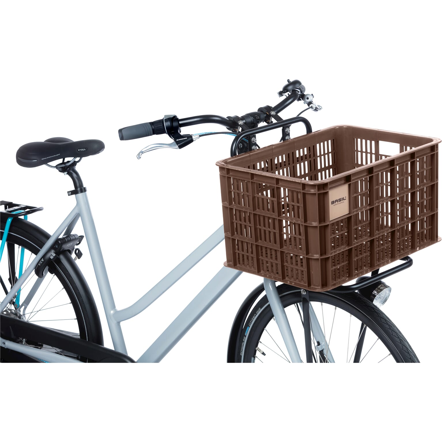 Basil fietskrat L brown 40L recycled - Image 5