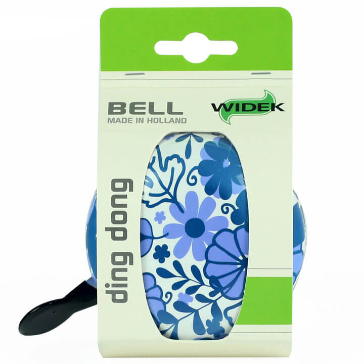 Widek bel Ding Dong delfts blauw bloem op kaart - Image 2
