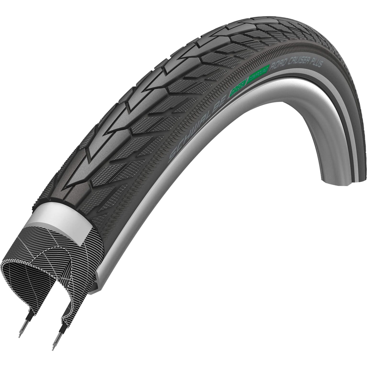 Schwalbe buitenband Road Cruiser Plus 28 x 2.00 zw refl
