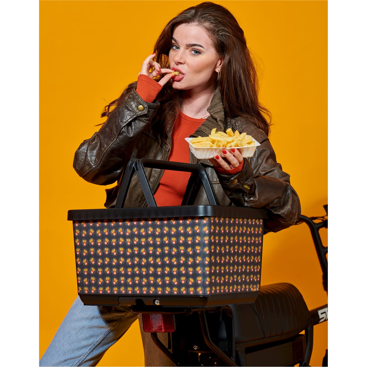 Basky fietsmand 2.0 Fry Me - Image 4