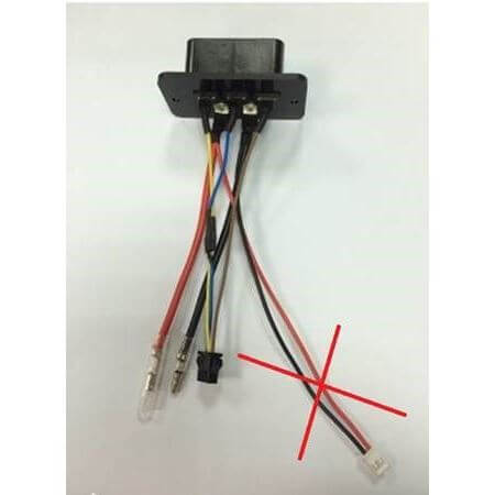 Cortina Ecomo accu stekker/connector 5 pins 24V - Image 2