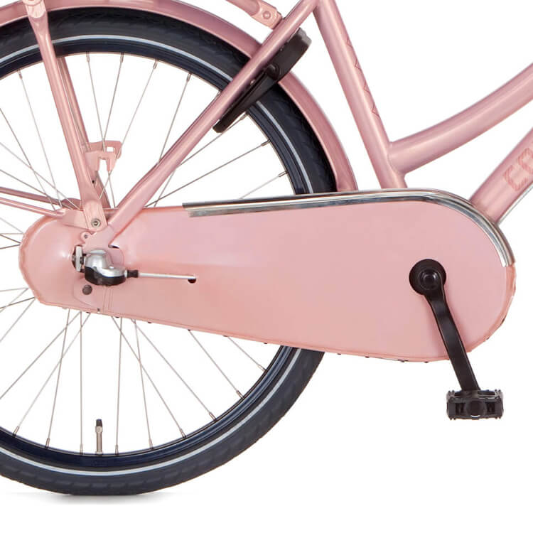 Cortina kettingkast lakdoek 26 U4 mahogany rose