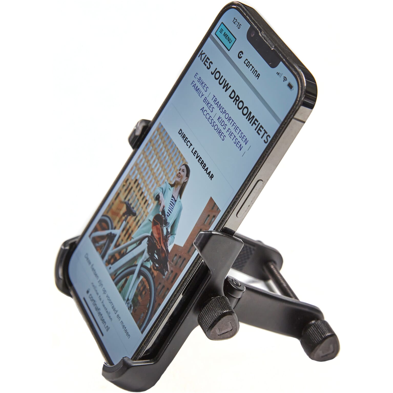 Cortina Telefoonhouder (stuurpenbevestiging) - Image 4