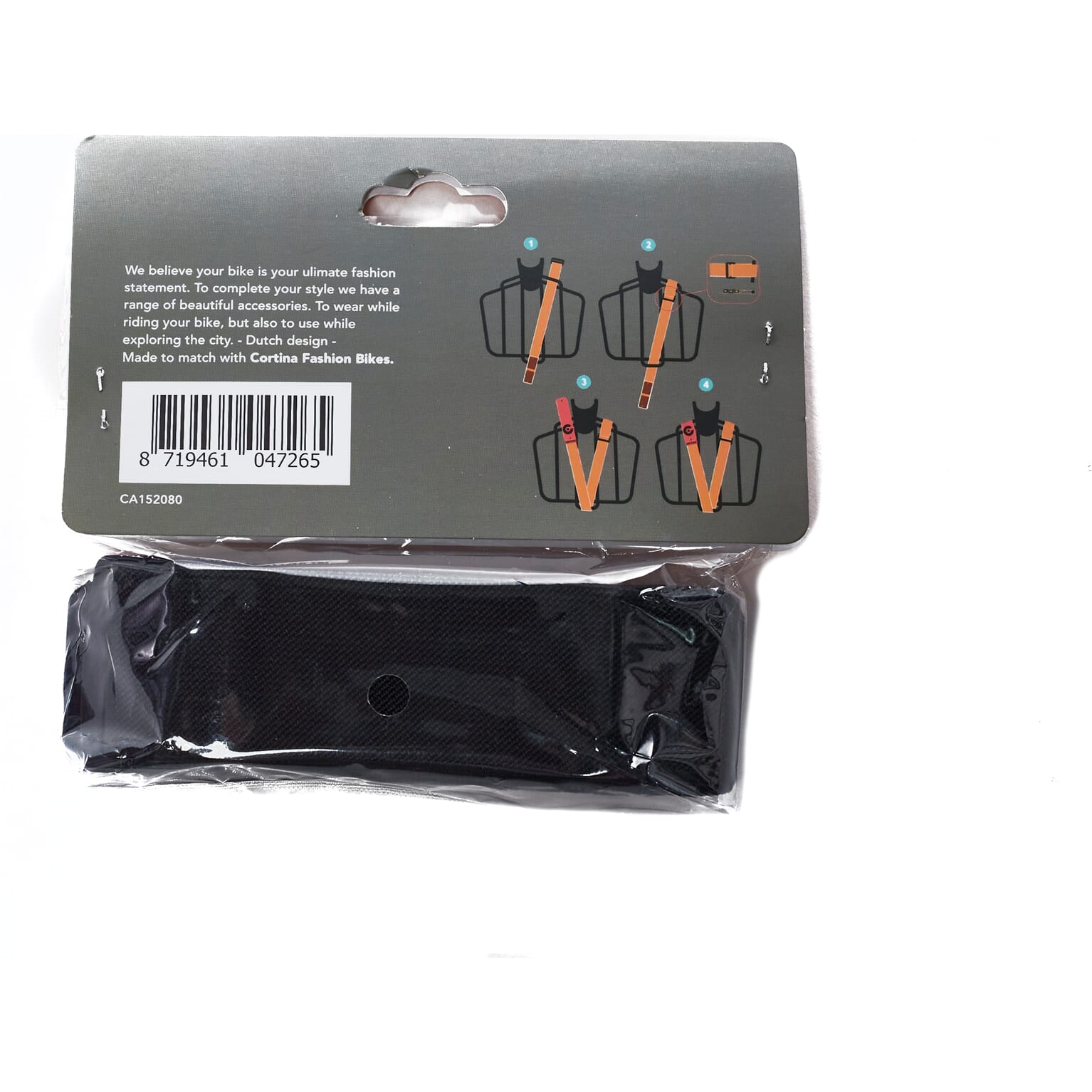 Cortina strap Voordrager mand E-Nite E-Blau zwart - Image 2