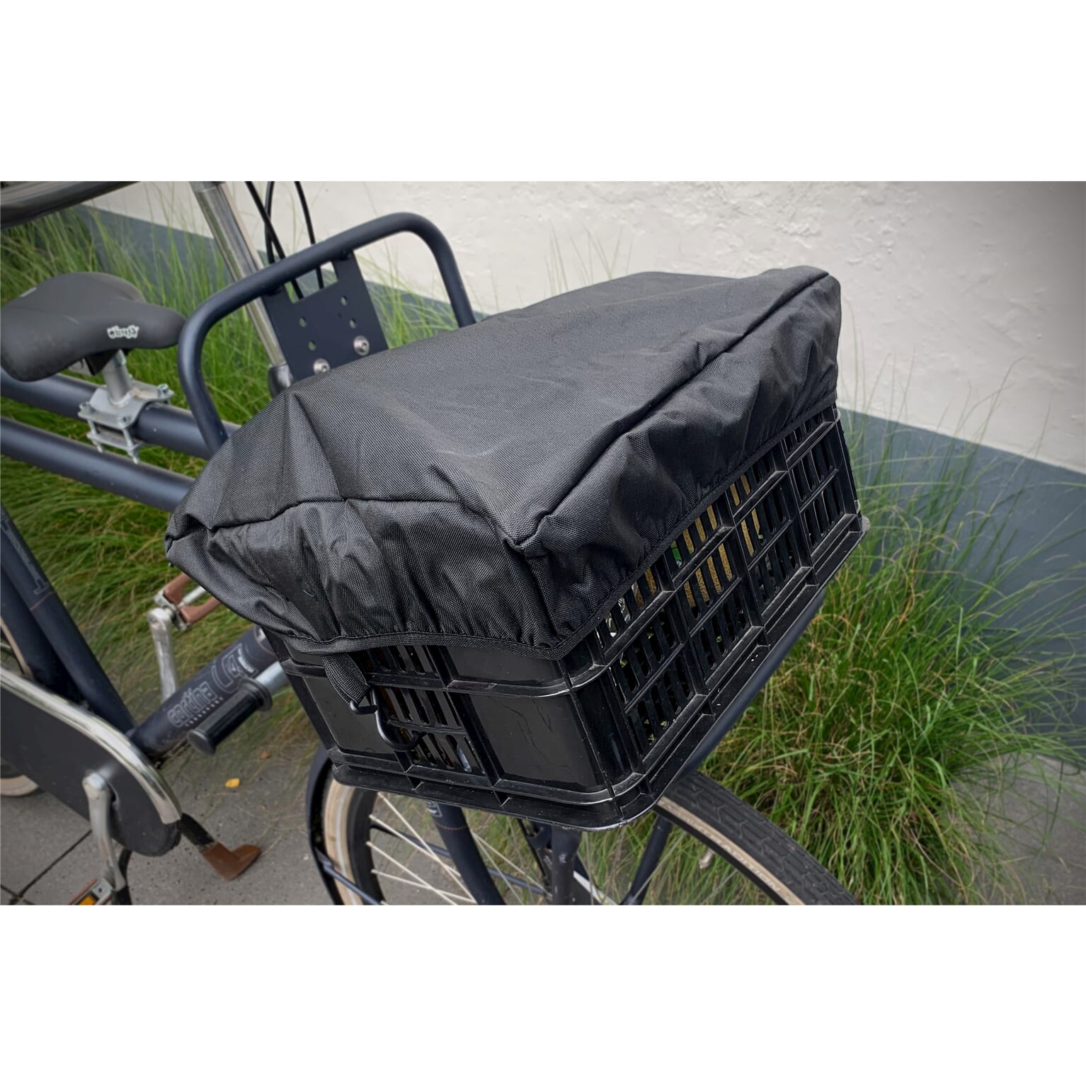 DS Covers fietskrathoes M 35x45 cm zwart - Image 2