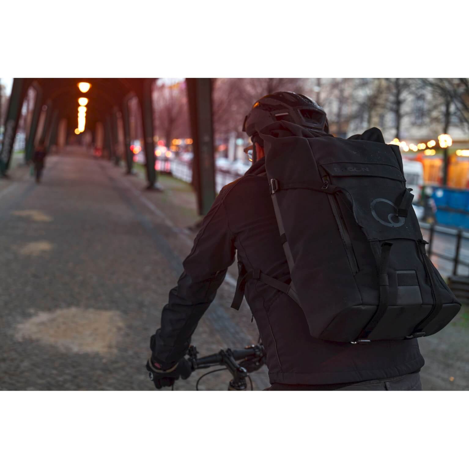Ergon Cargo strap tbv rugtas BC Urban zwart - Image 3