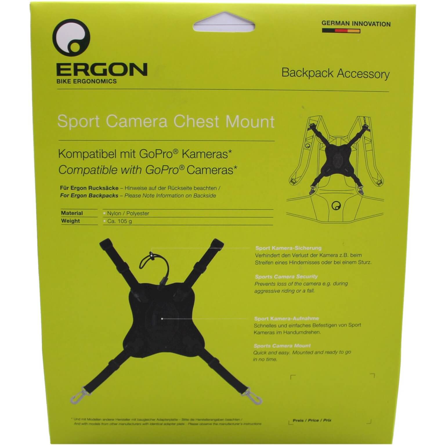 Ergon sport Camera borstclip - Image 2