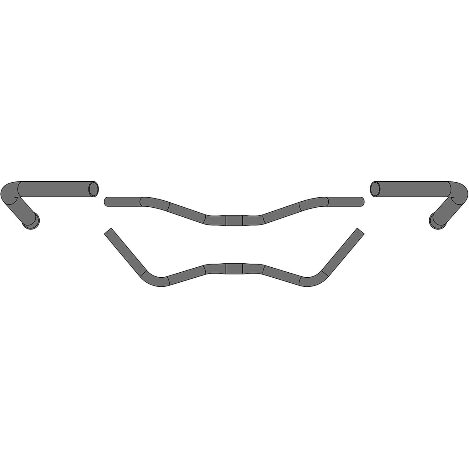 Ergotec stuurbocht Stuttgarter 25.4 Mas-nb zwart - Image 2