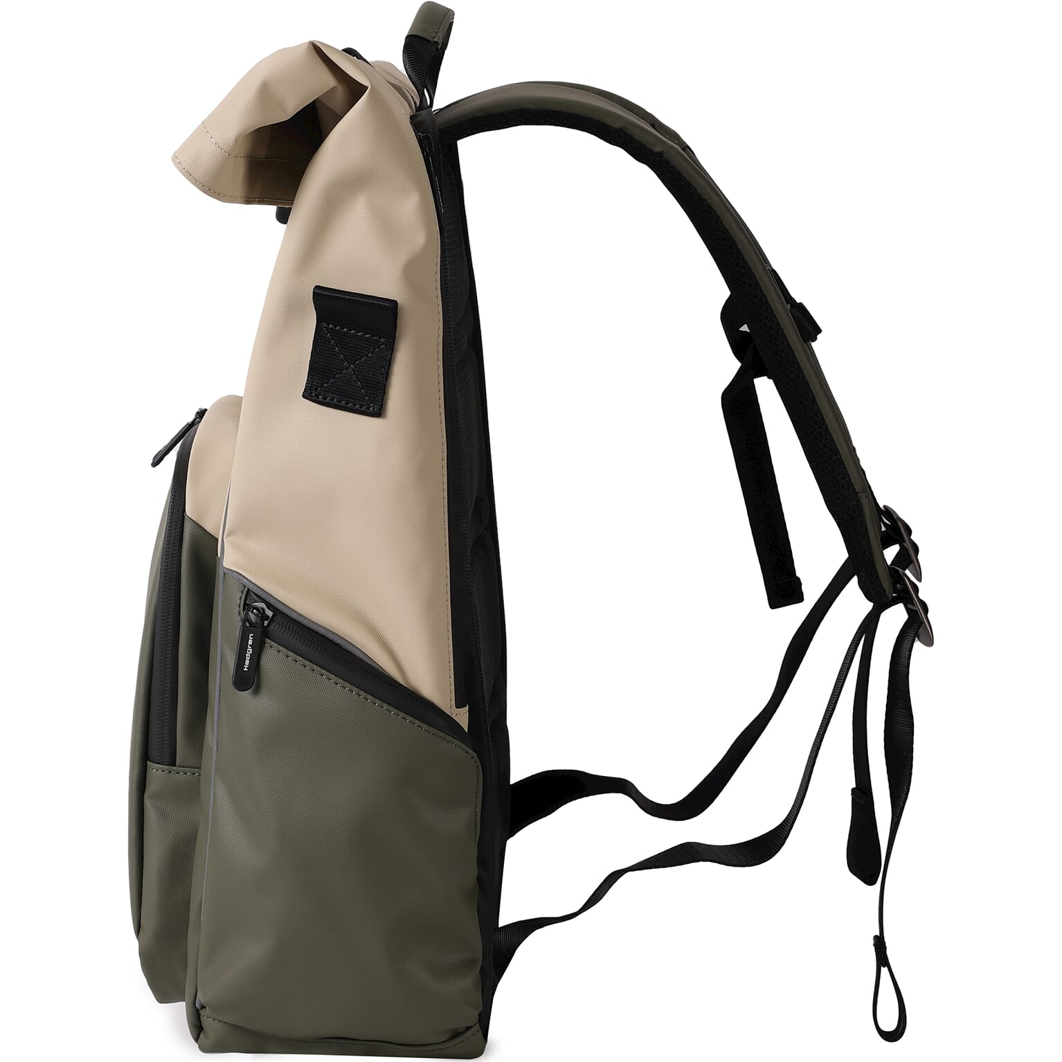 Hedgren Commute Bike Hub rugtas 23,9L Beige/Olive - Image 7