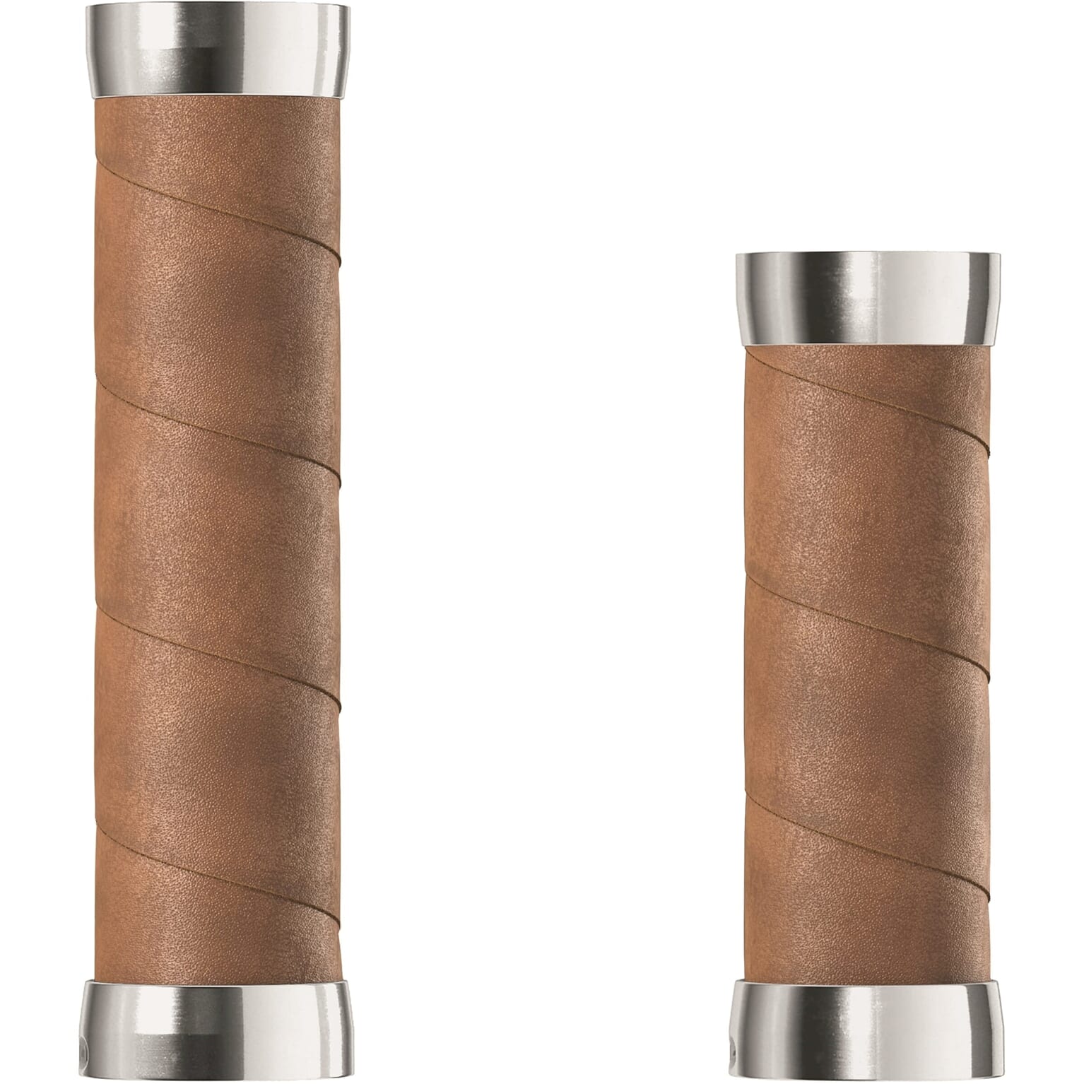 Brooks handvatten Slender Leather grips 100/130mm aged - Image 3
